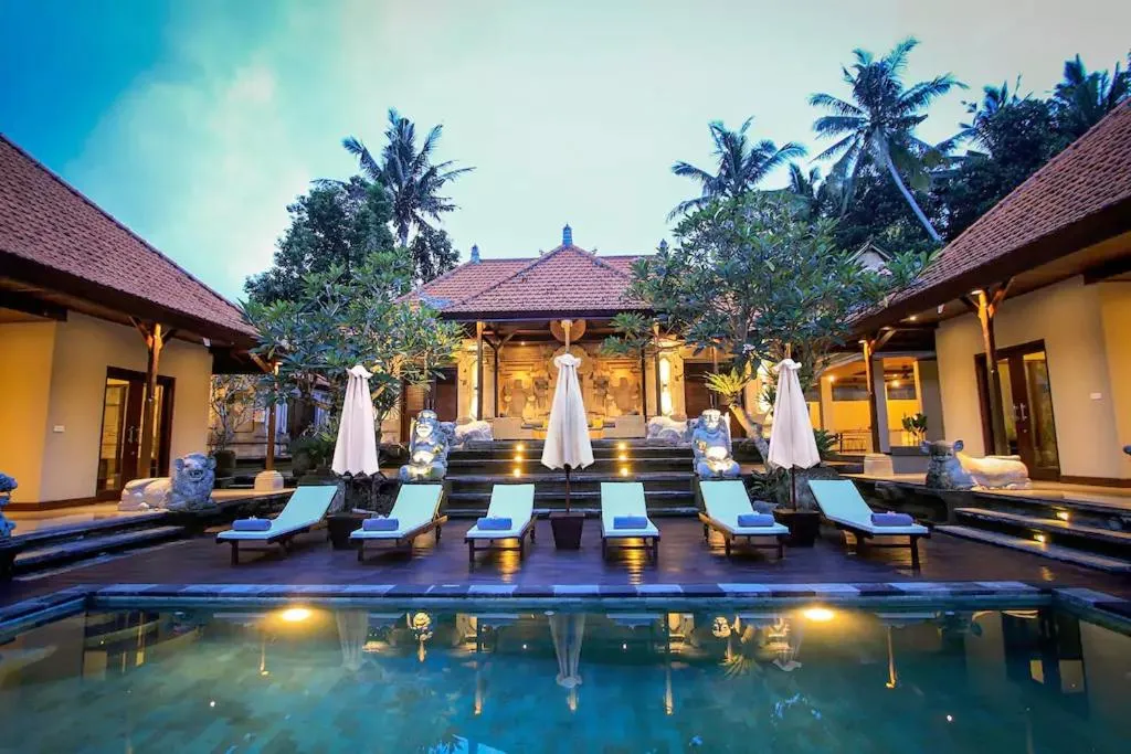 Swimming pool in Villa Heron Ubud