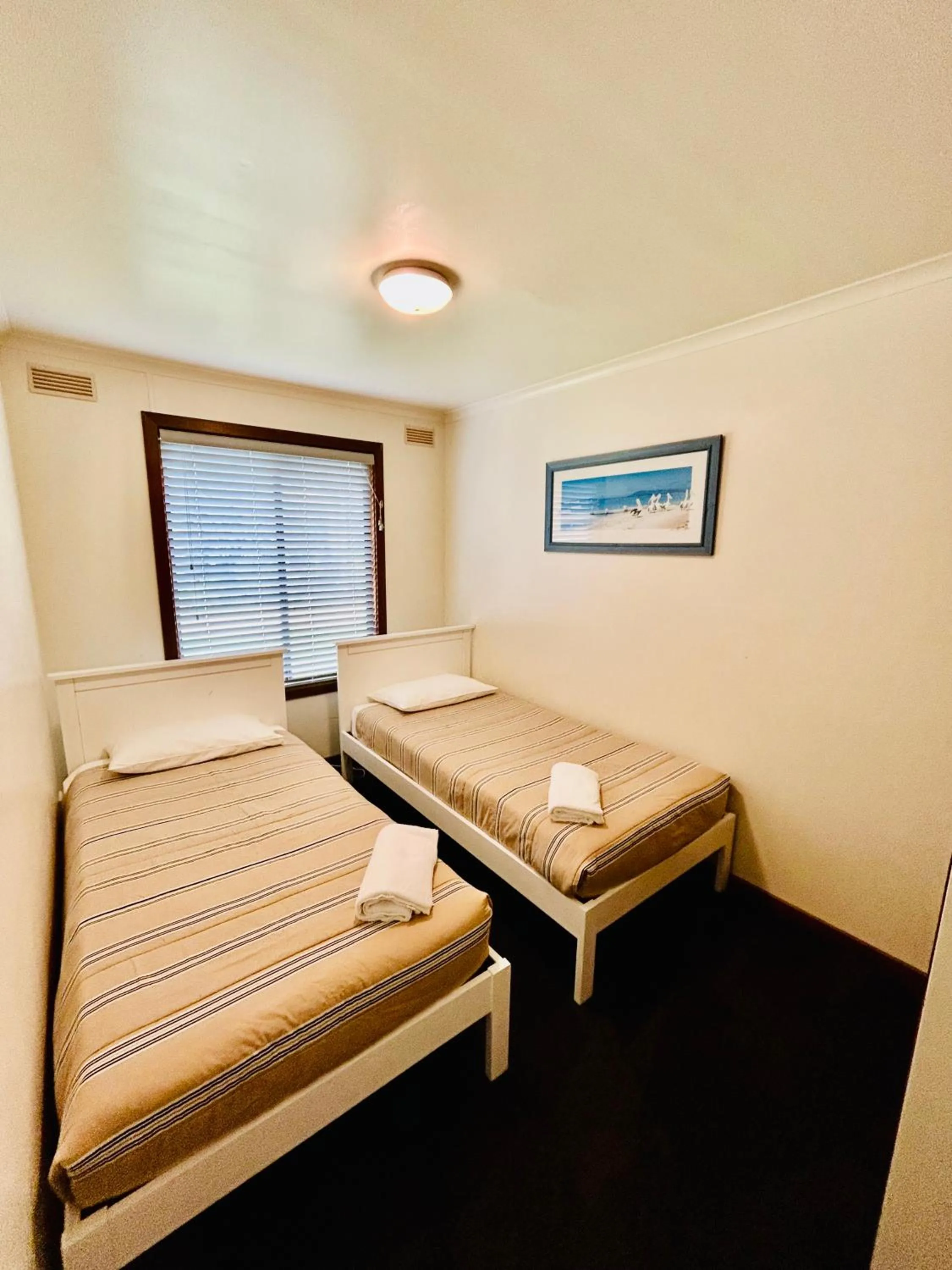 Bed in River Bend Caravan Park