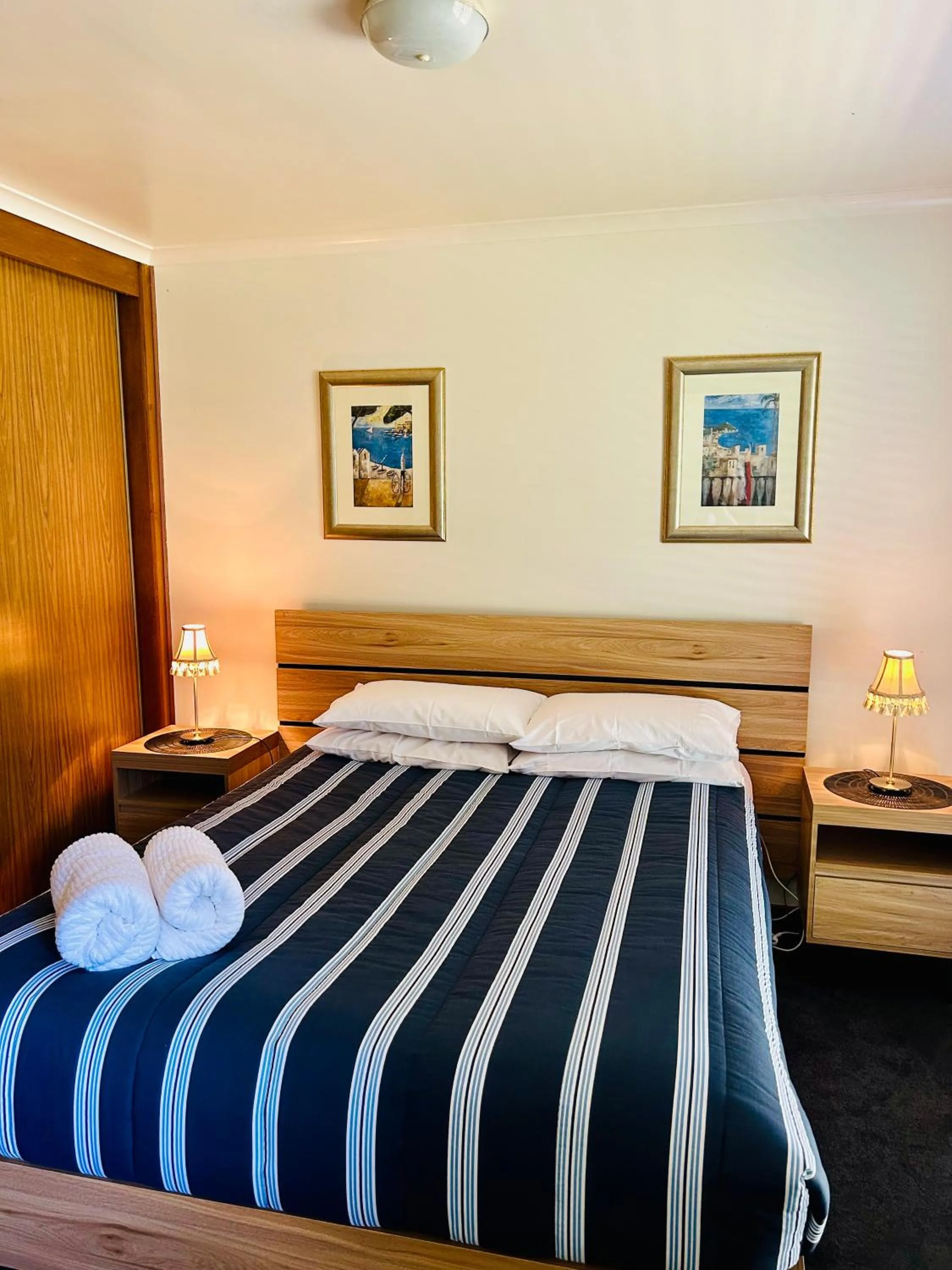 Bed in River Bend Caravan Park