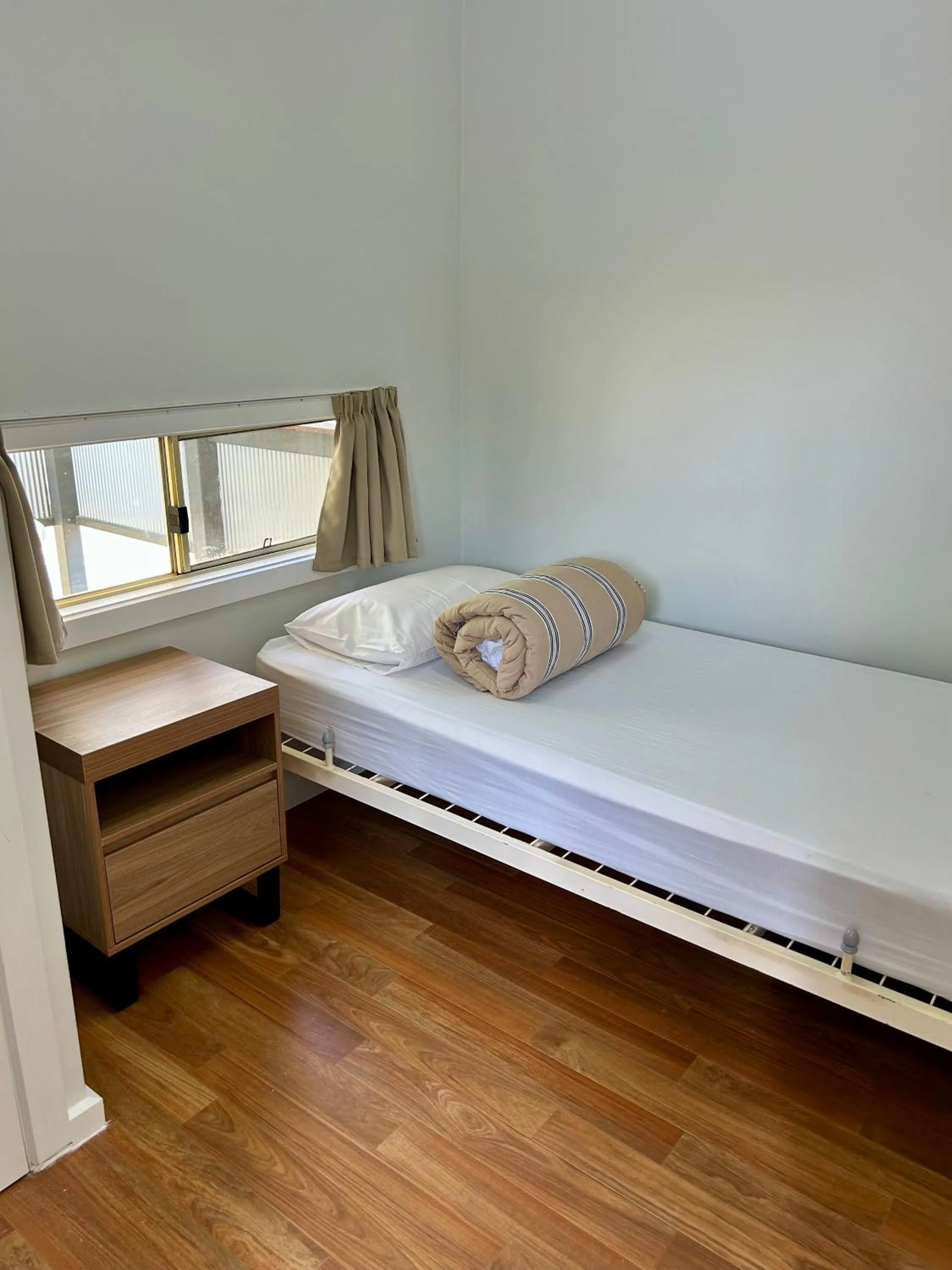 Bed in River Bend Caravan Park