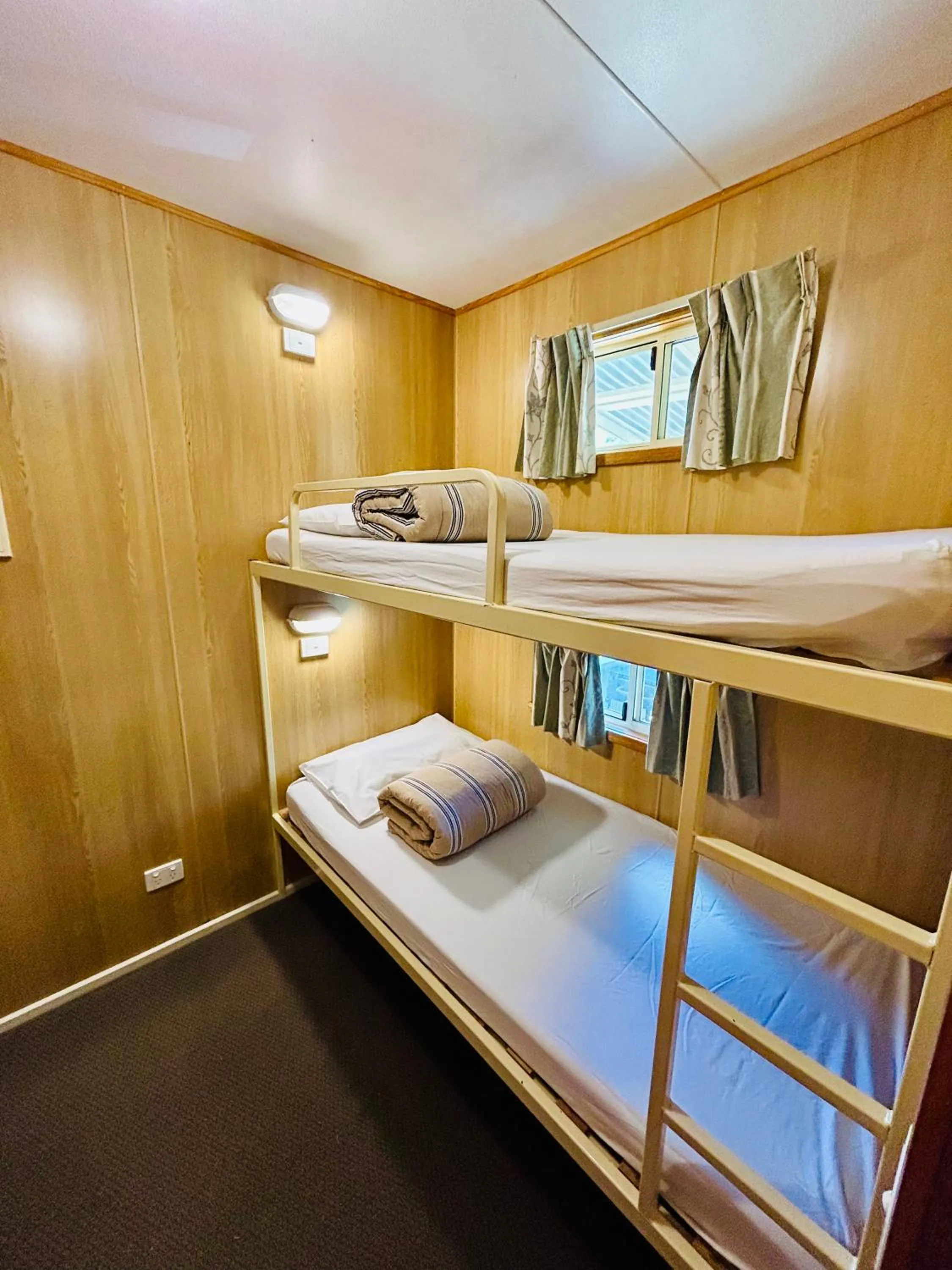 Bed in River Bend Caravan Park