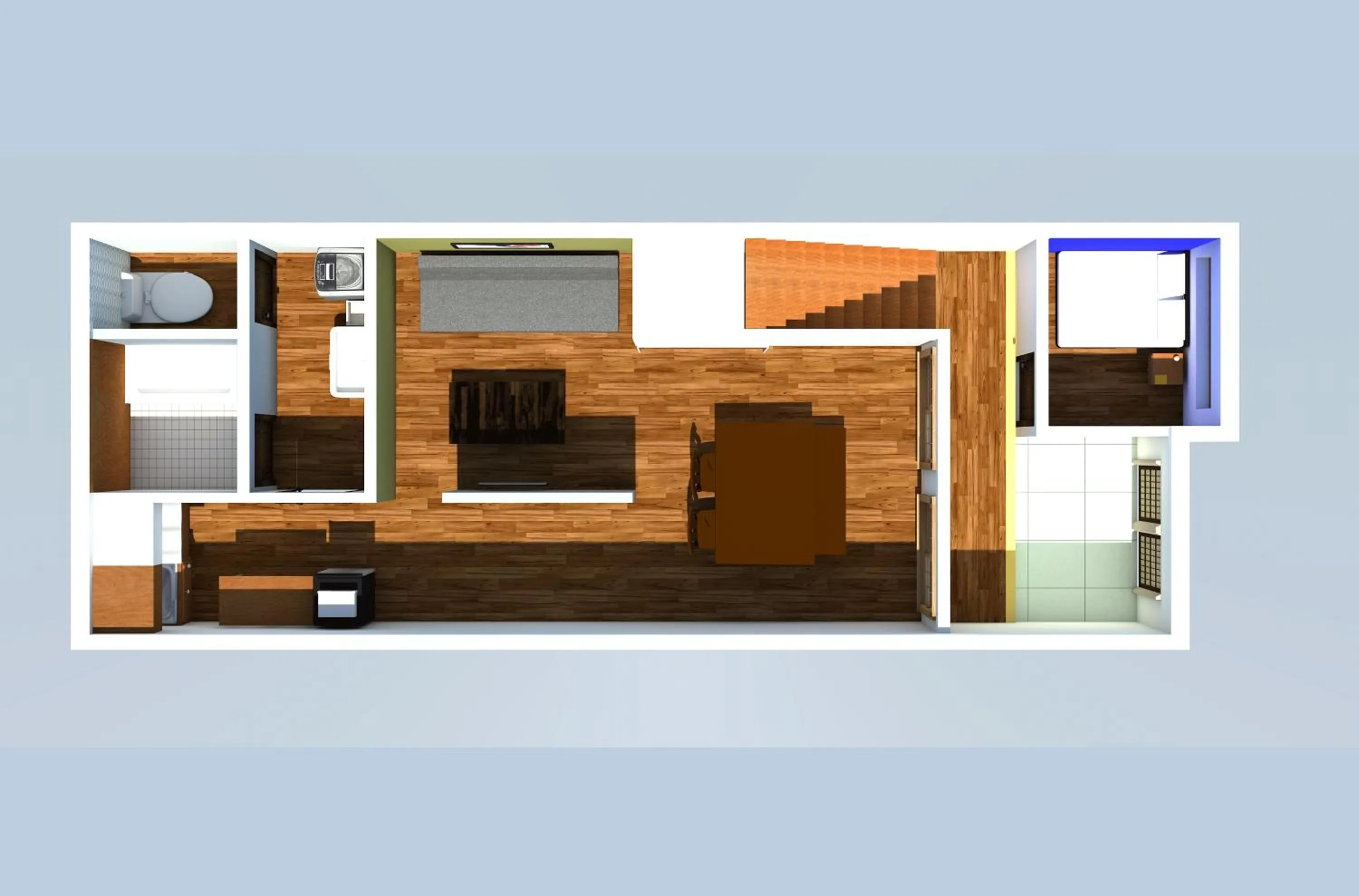 Floor plan in Shiki Homes KURUMI