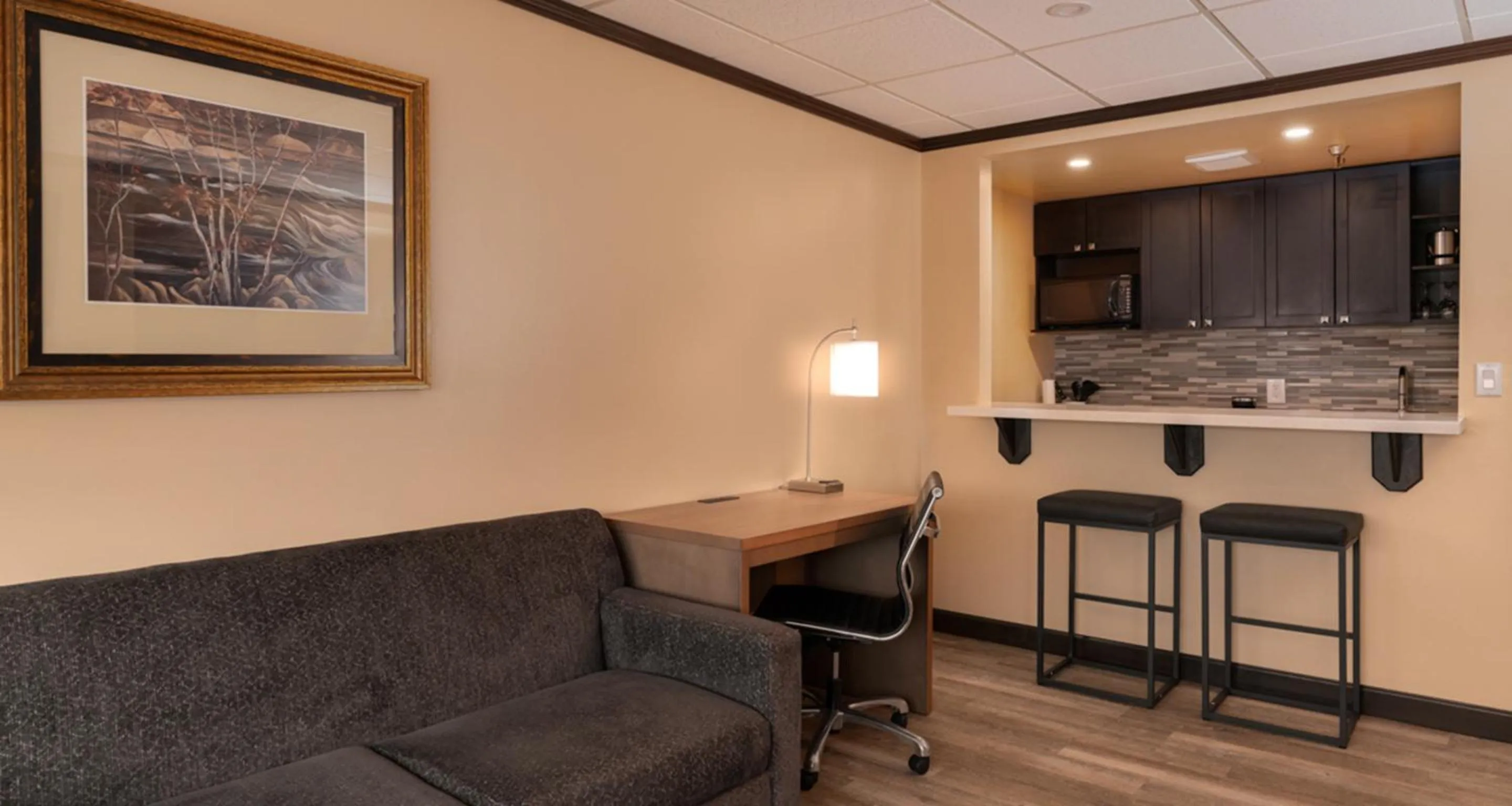 Seating area in Prestige Oceanview Hotel Prince Rupert