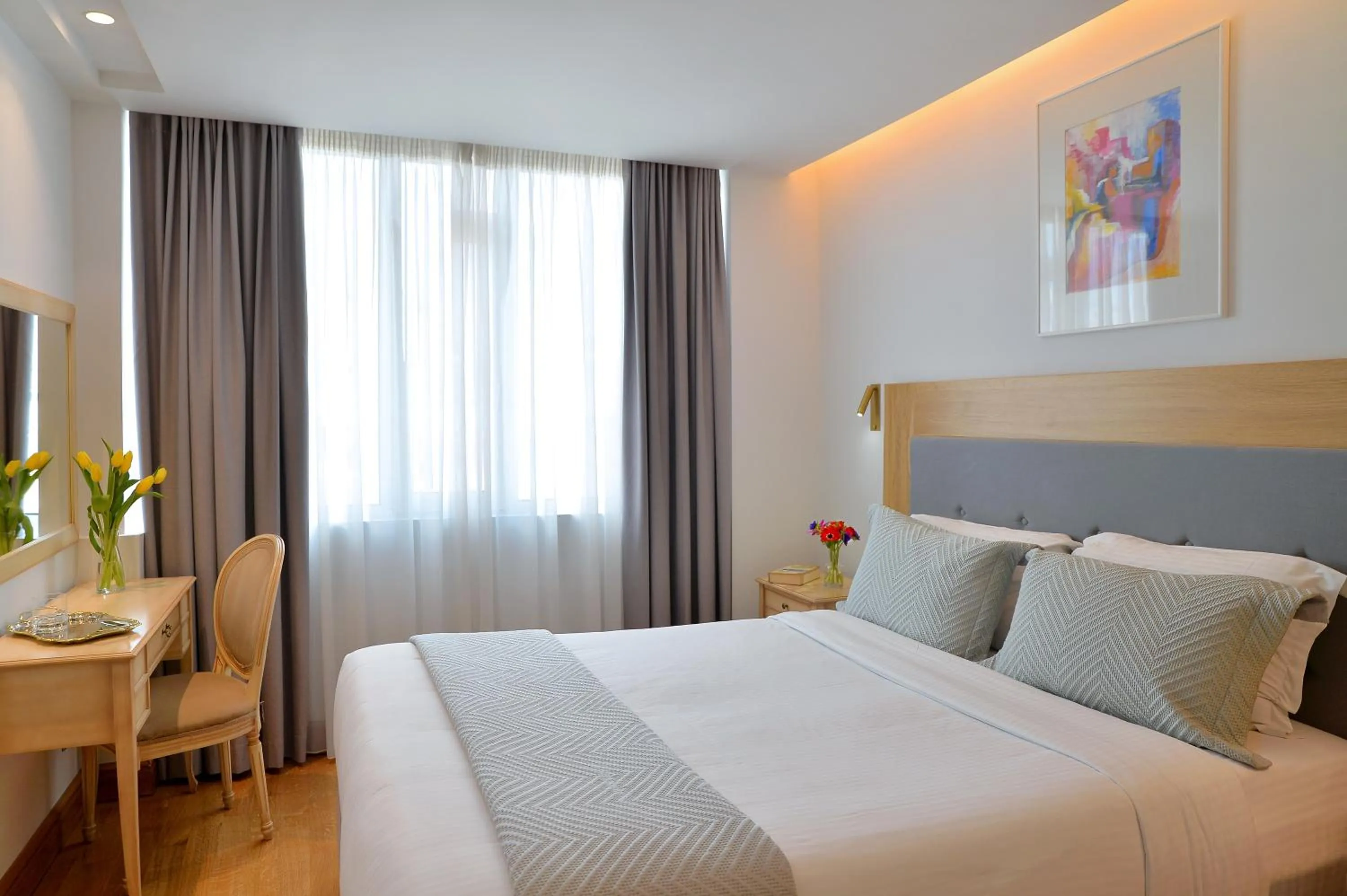 Photo of the whole room, Bed in Acropolian Spirit Boutique Hotel