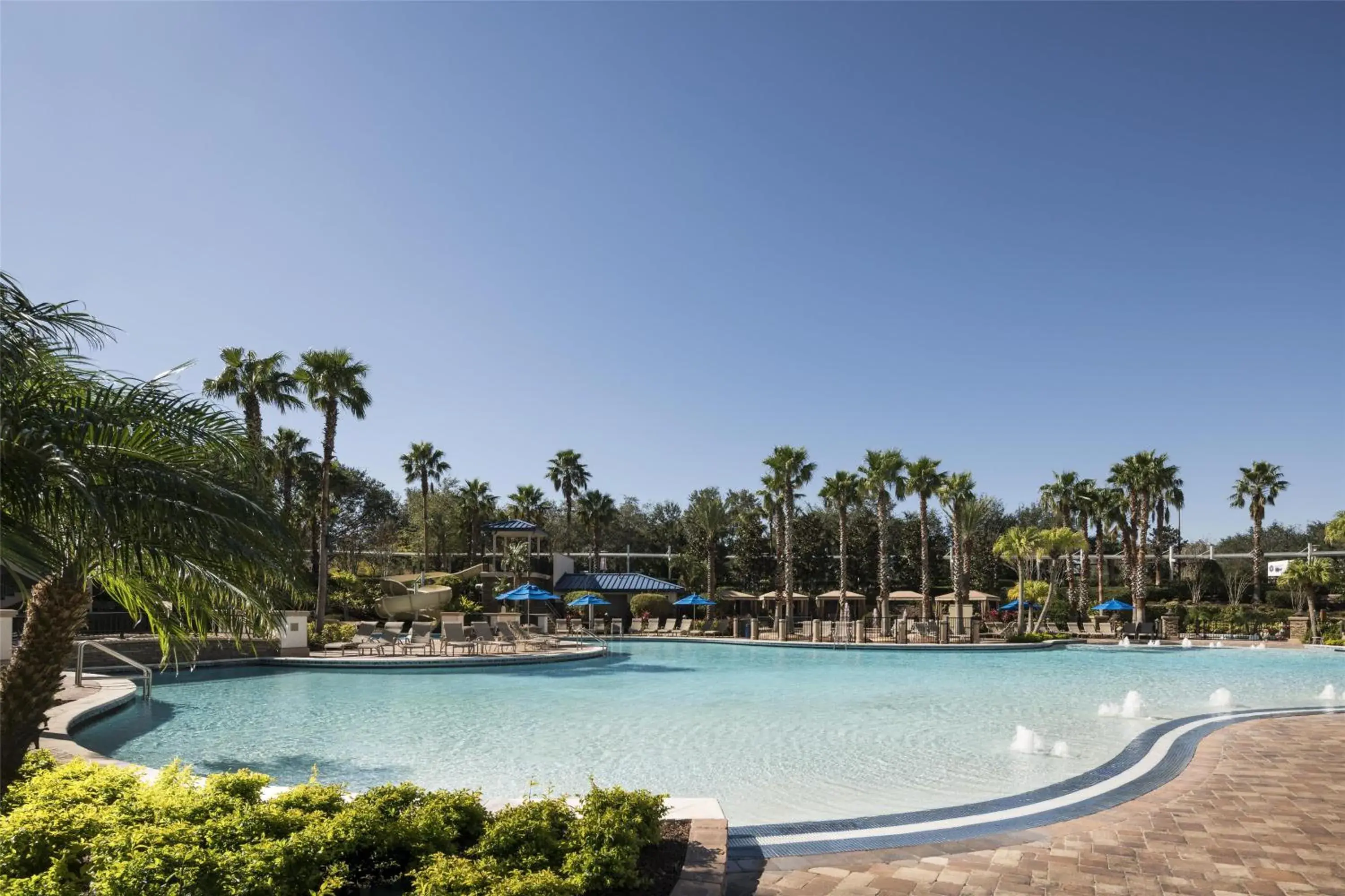 Swimming pool in Hyatt Regency Orlando Swimming pool in Hyatt Regency Orlando