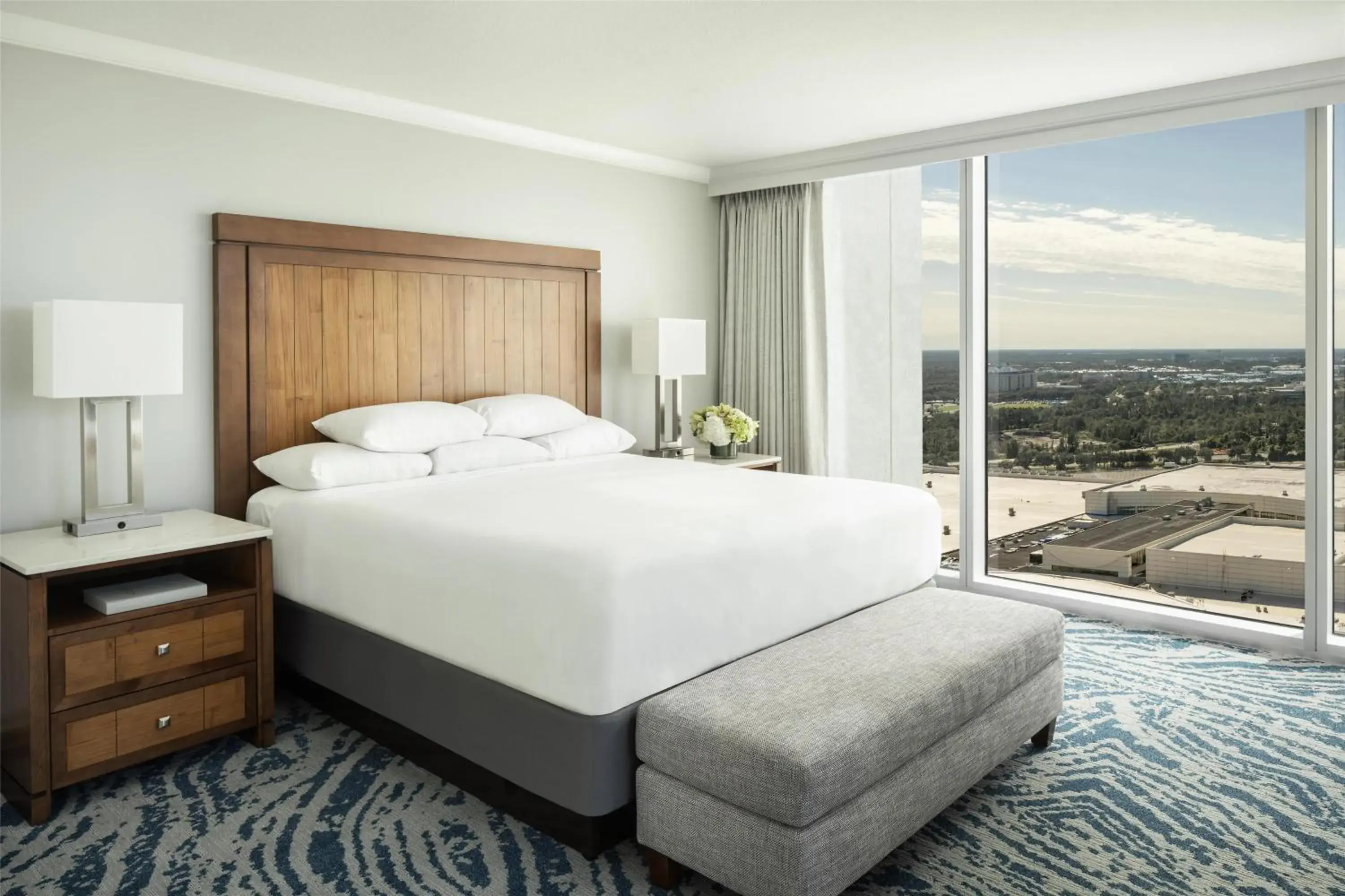 Photo of the whole room, Bed in Hyatt Regency Orlando Photo of the whole room, Bed in Hyatt Regency Orlando