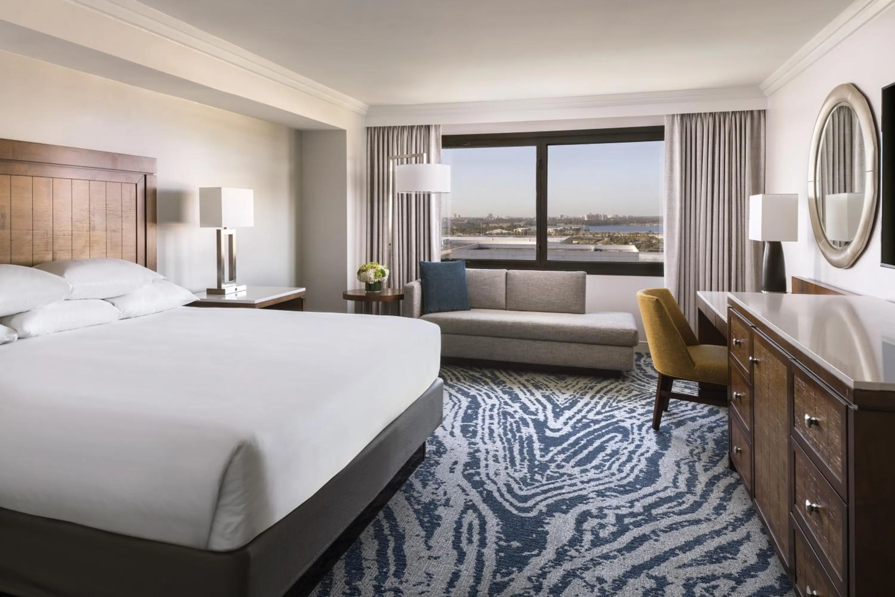 Bed in Hyatt Regency Orlando