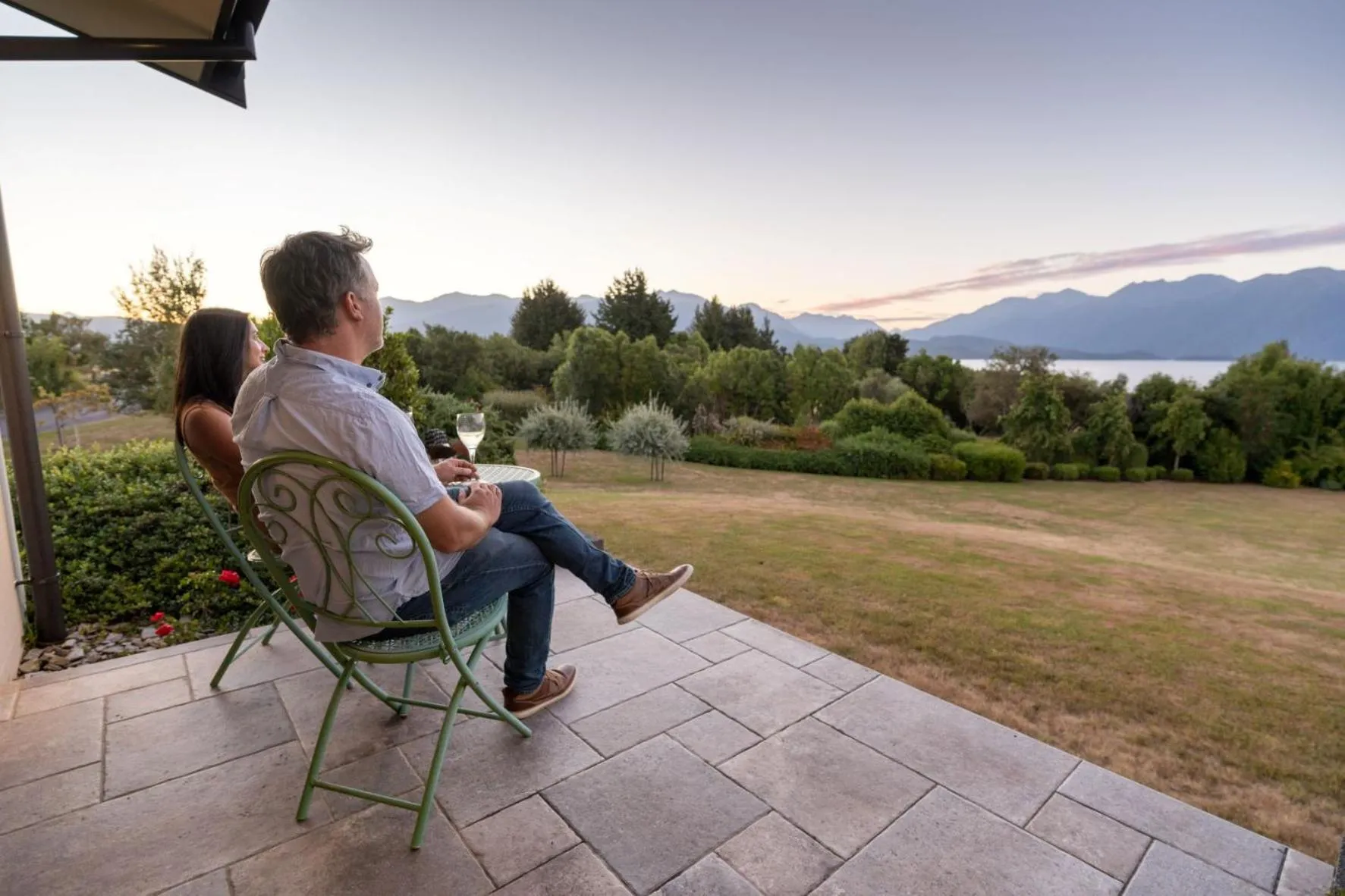 Lake view in High Leys Lodge