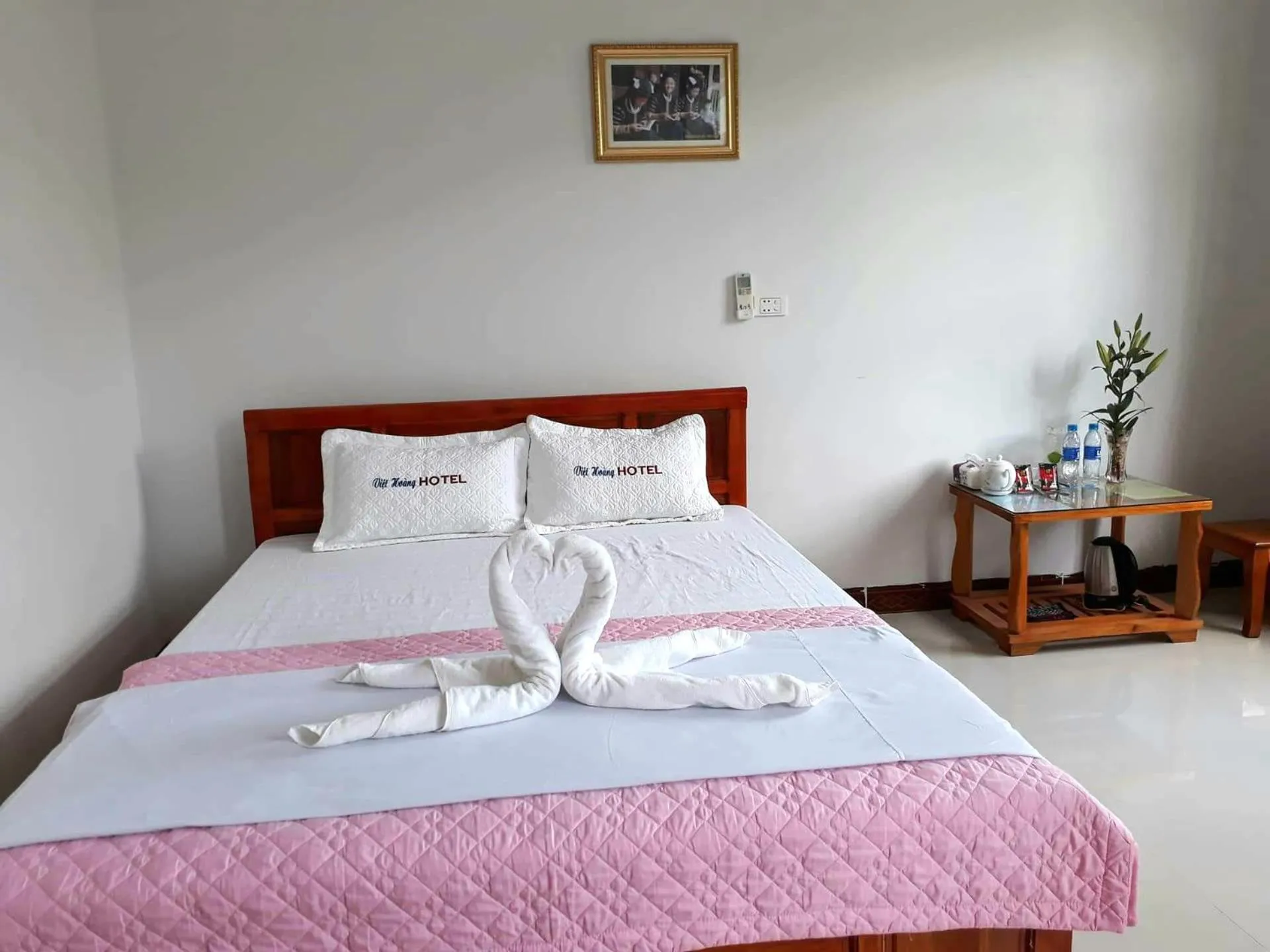 Bedroom in Viet Hoang Hotel Bao Lac