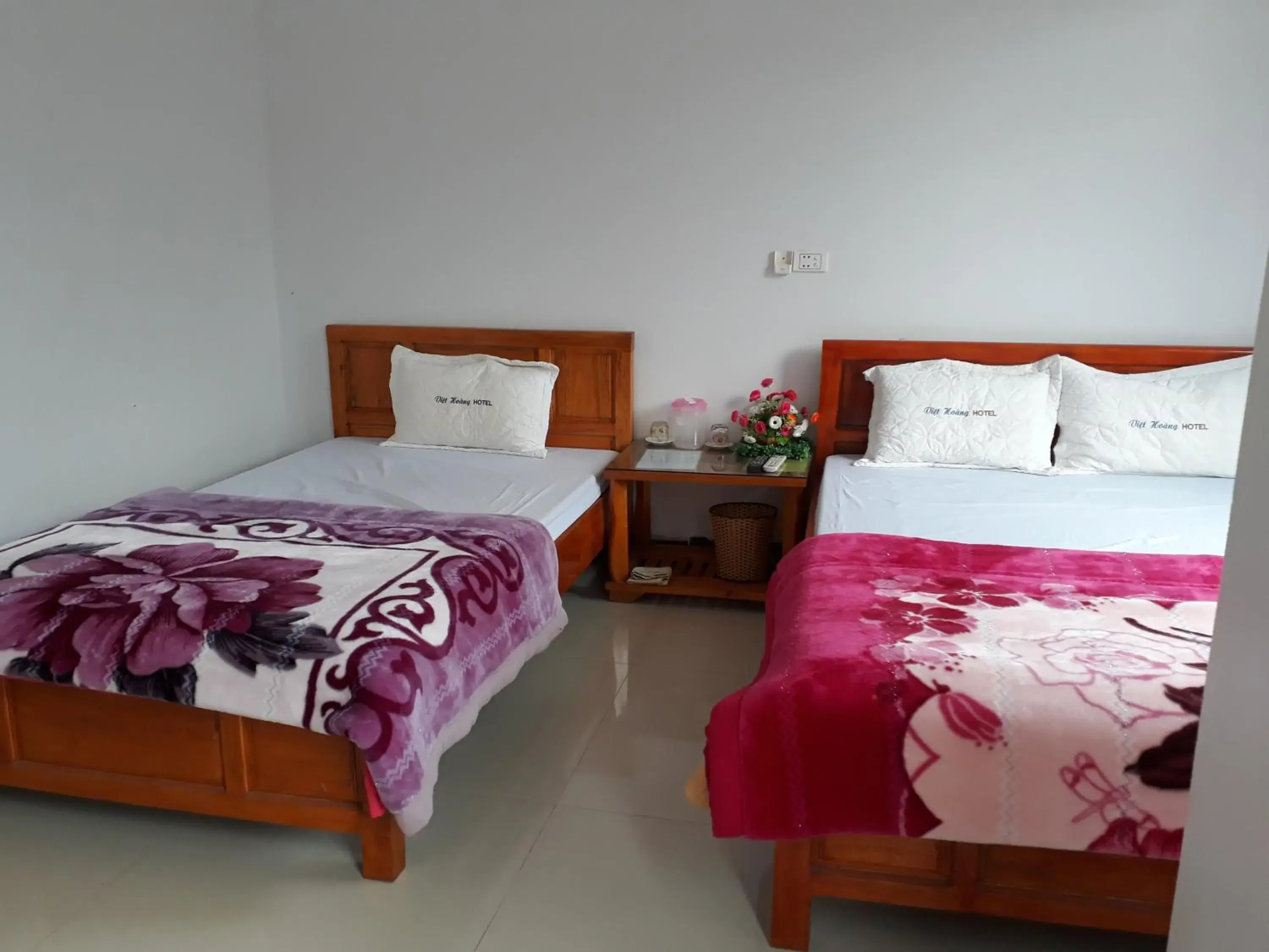Twin Room in Viet Hoang Hotel Bao Lac Twin Room in Viet Hoang Hotel Bao Lac