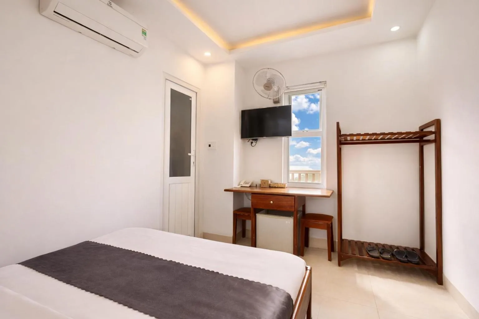 Bed in Hotel Hoàng Thịnh