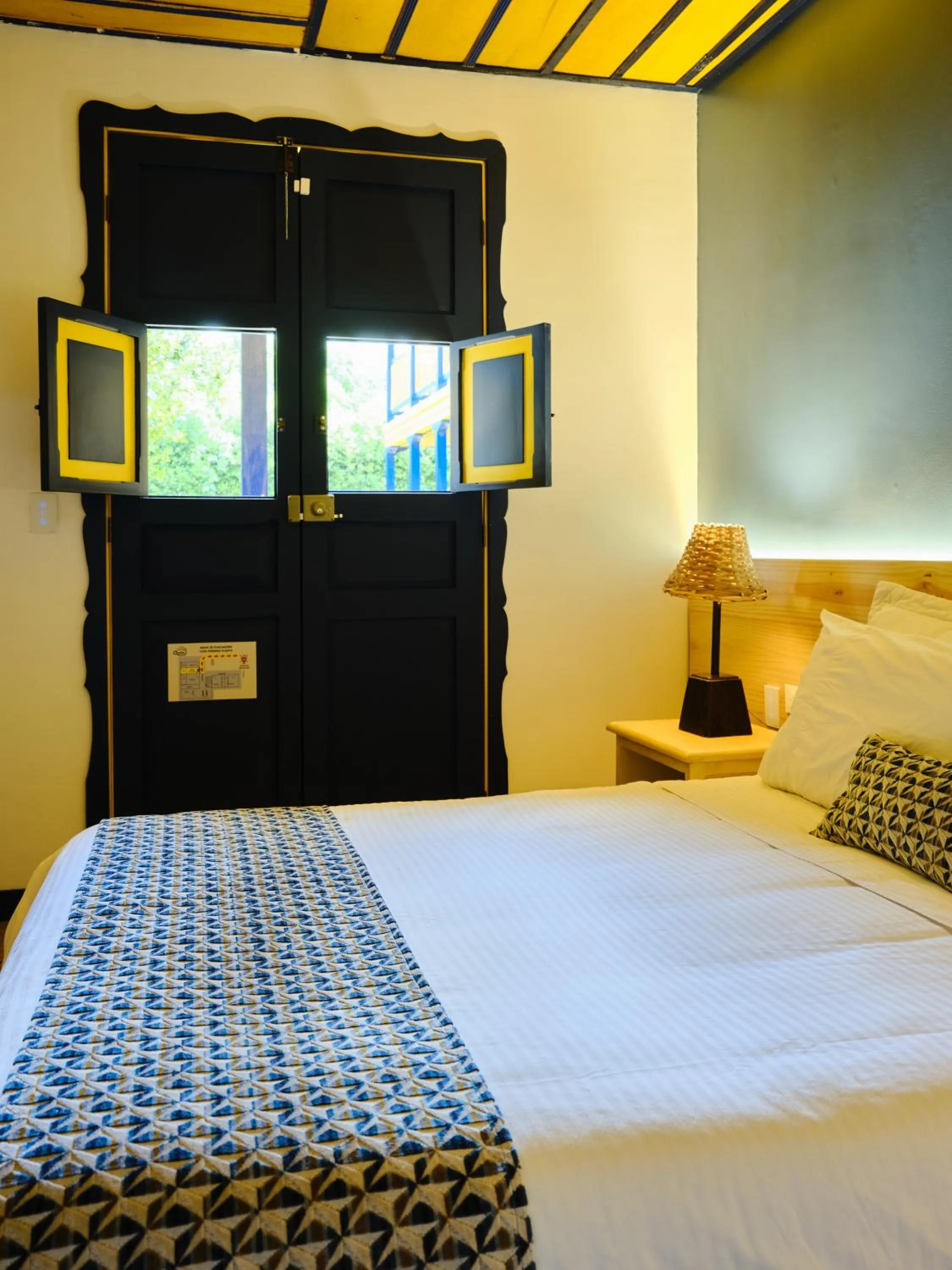 Bedroom, Bed in Hotel Hacienda Combia