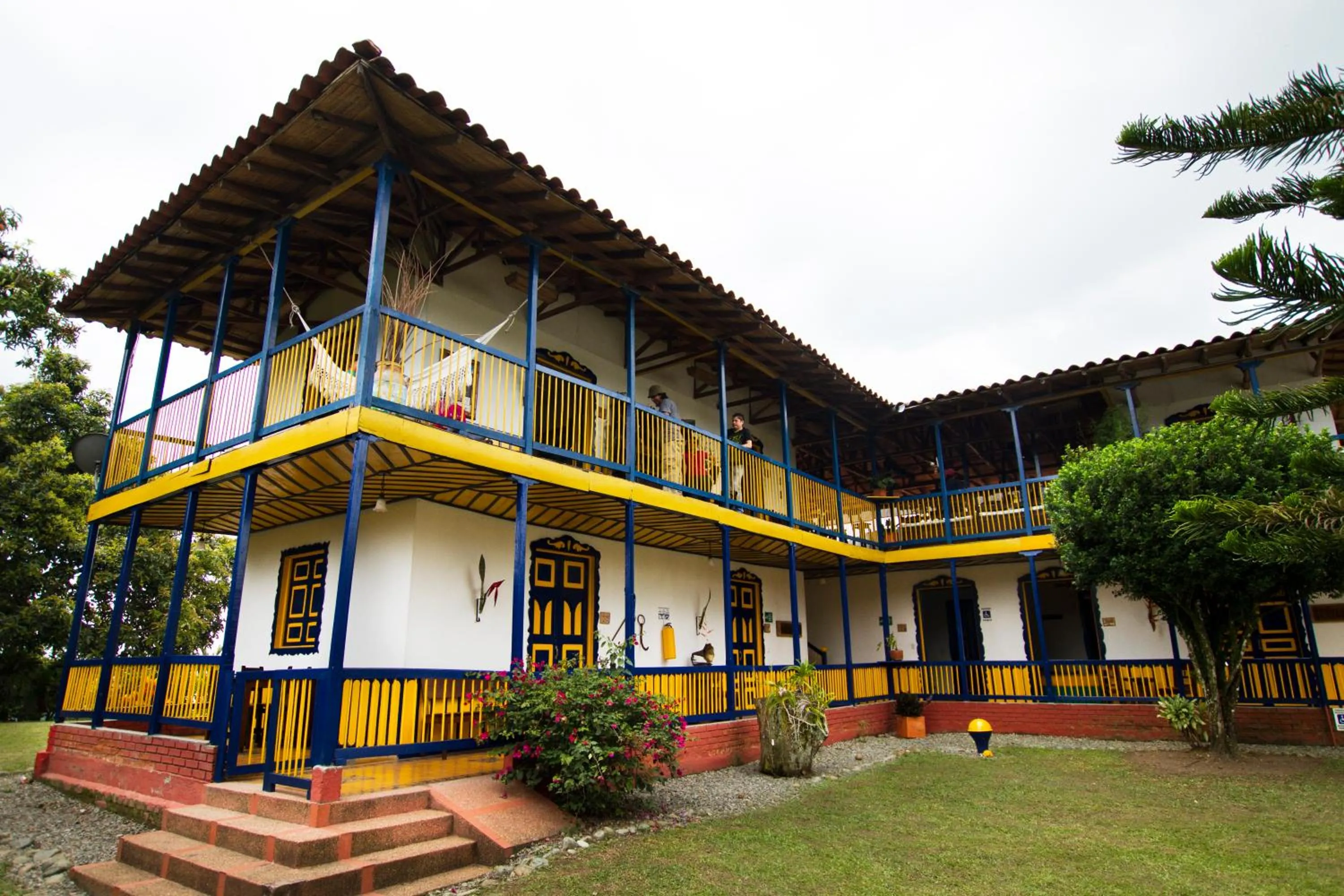 Property building in Hotel Hacienda Combia