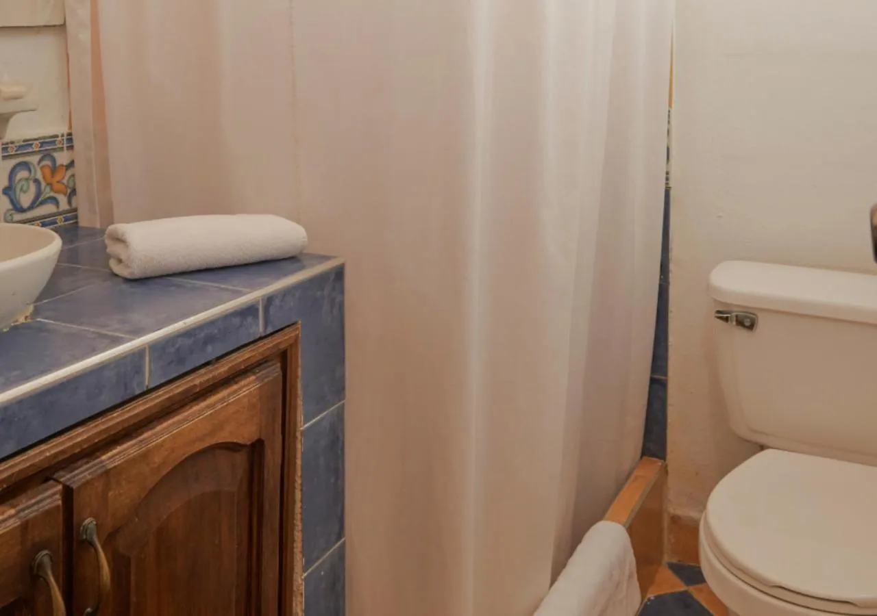 Bathroom in Hotel Hacienda Combia