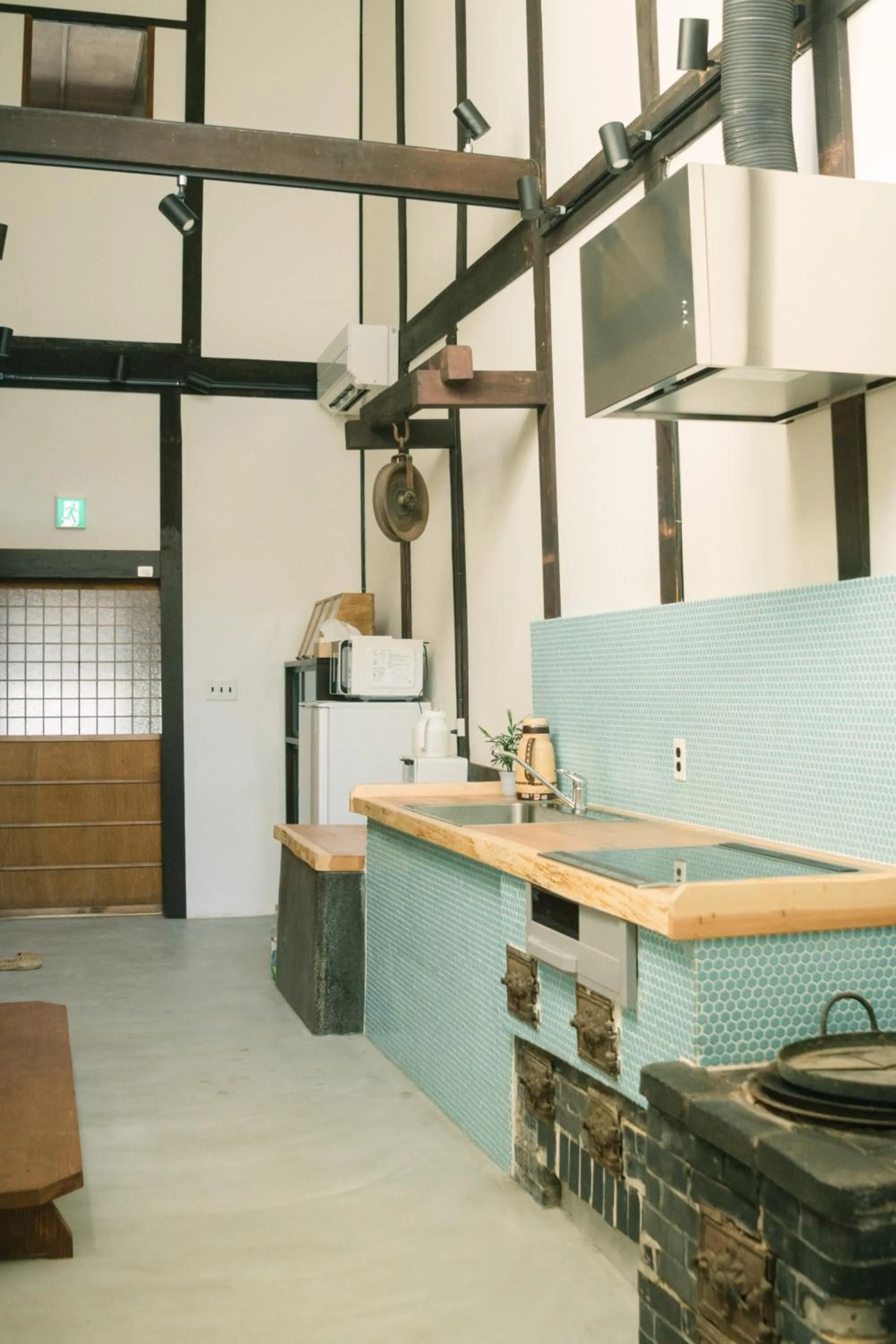 Kitchen or kitchenette in Casa OGUMO