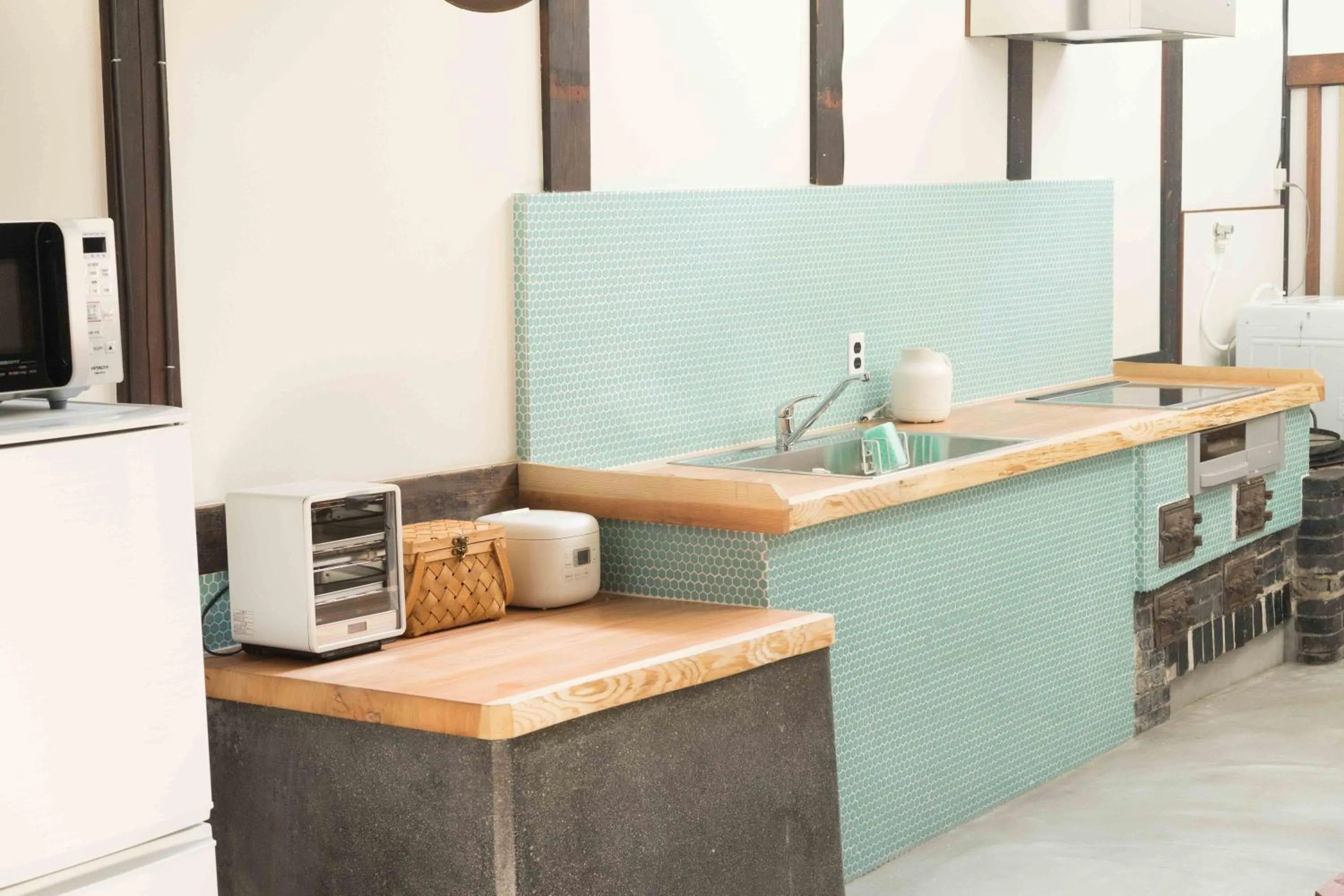 Kitchen or kitchenette in Casa OGUMO