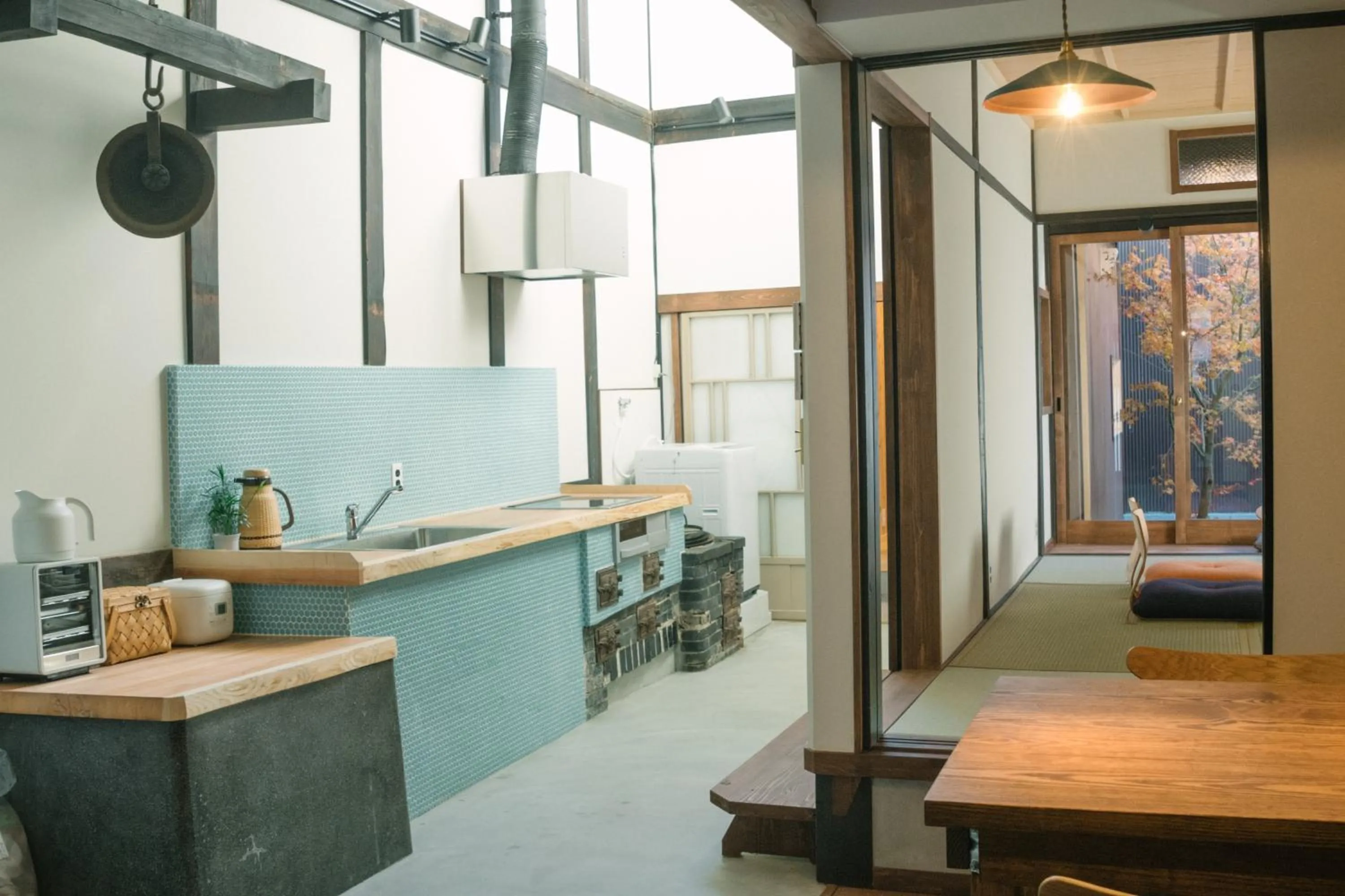 Kitchen or kitchenette in Casa OGUMO