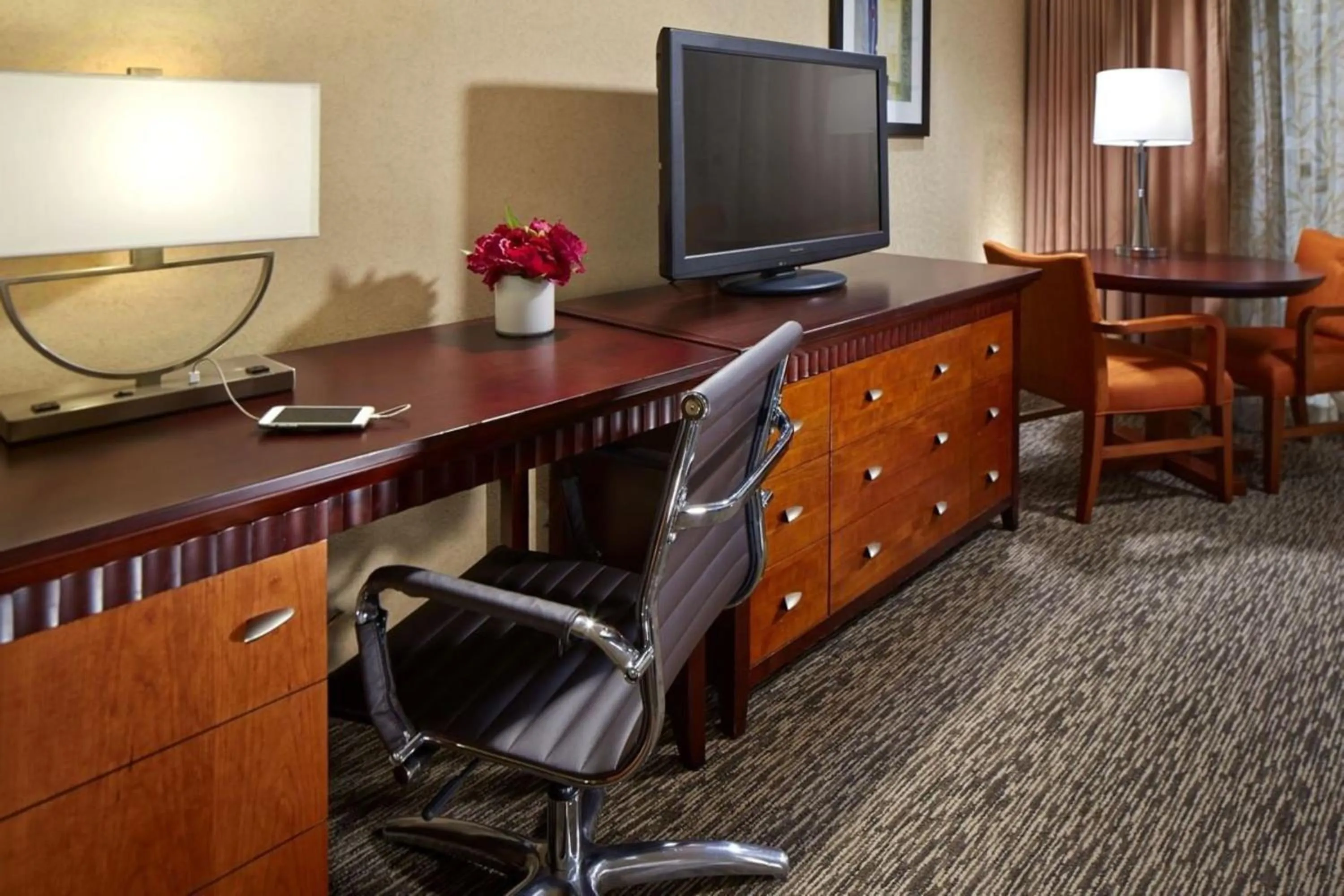 TV and multimedia in Anaheim Portofino Inn & Suites
