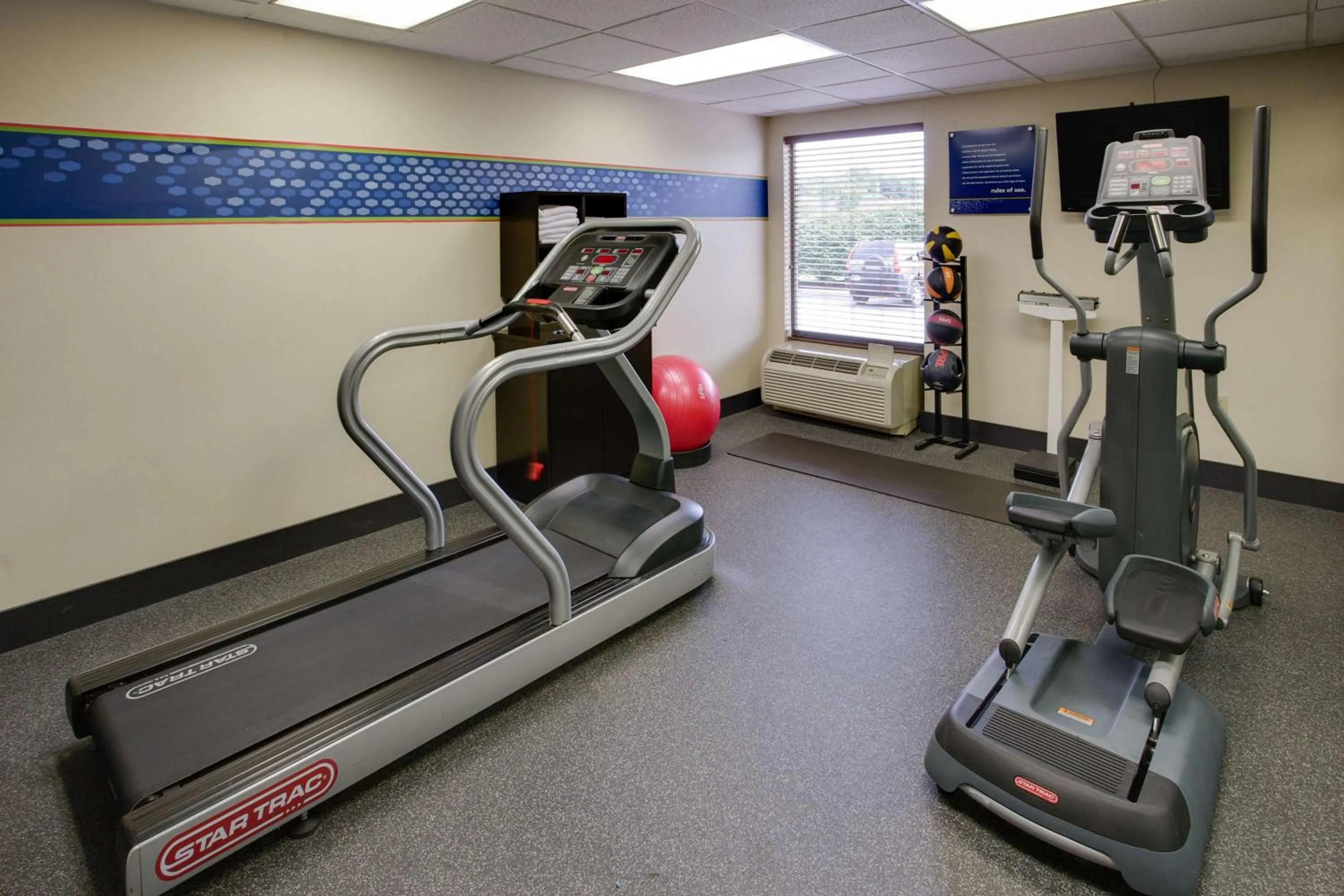 Fitness centre/facilities in Hampton Inn Harrisburg/Grantville/Hershey