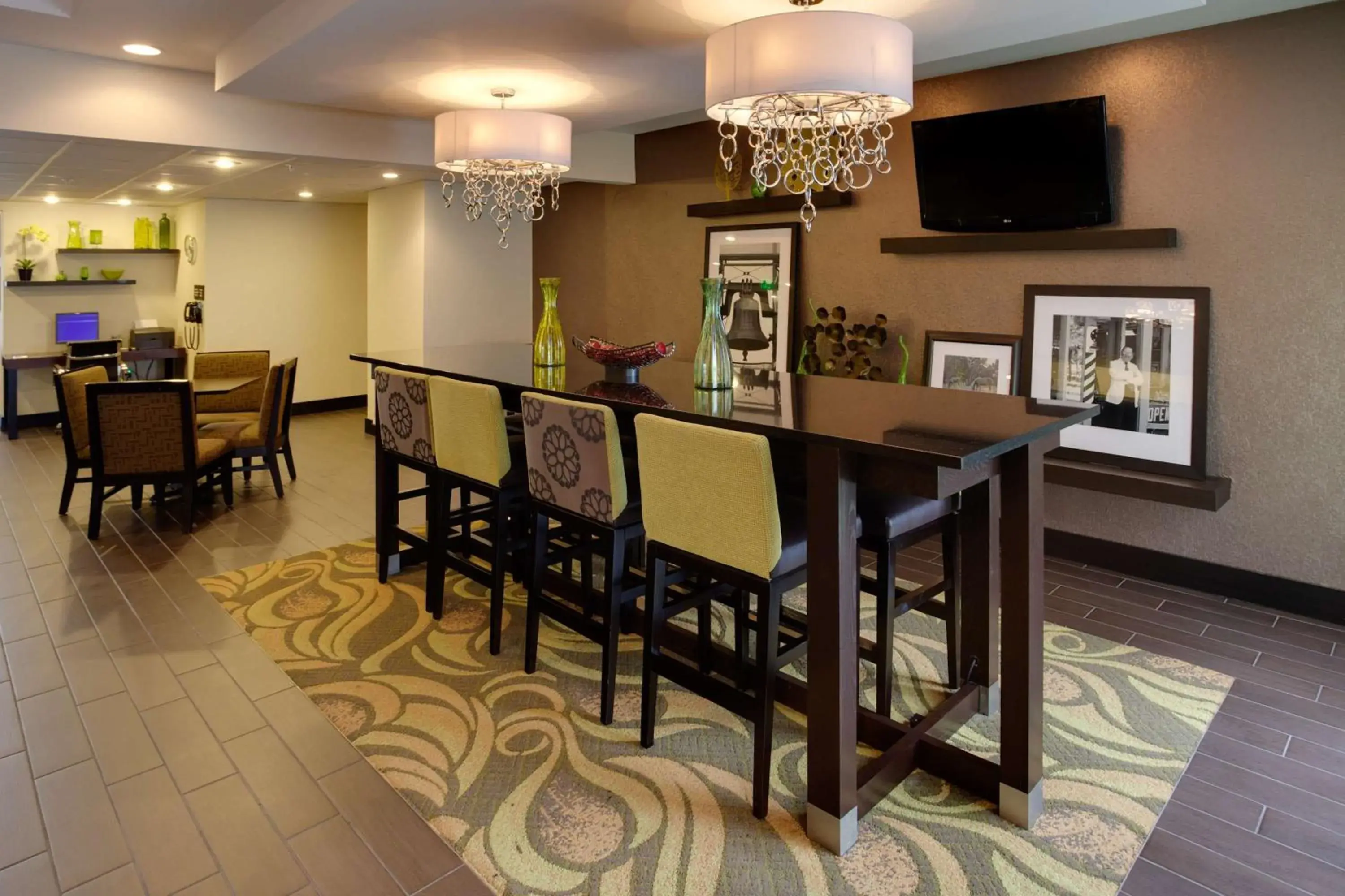 Lobby or reception in Hampton Inn Harrisburg/Grantville/Hershey Lobby or reception in Hampton Inn Harrisburg/Grantville/Hershey