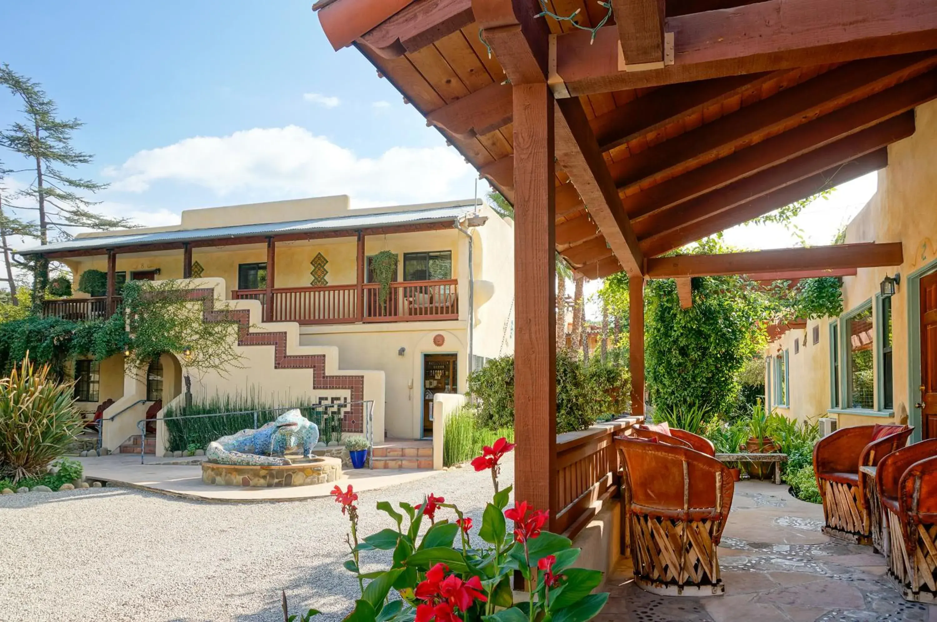 Facade/entrance in Blue Iguana Inn Facade/entrance in Blue Iguana Inn
