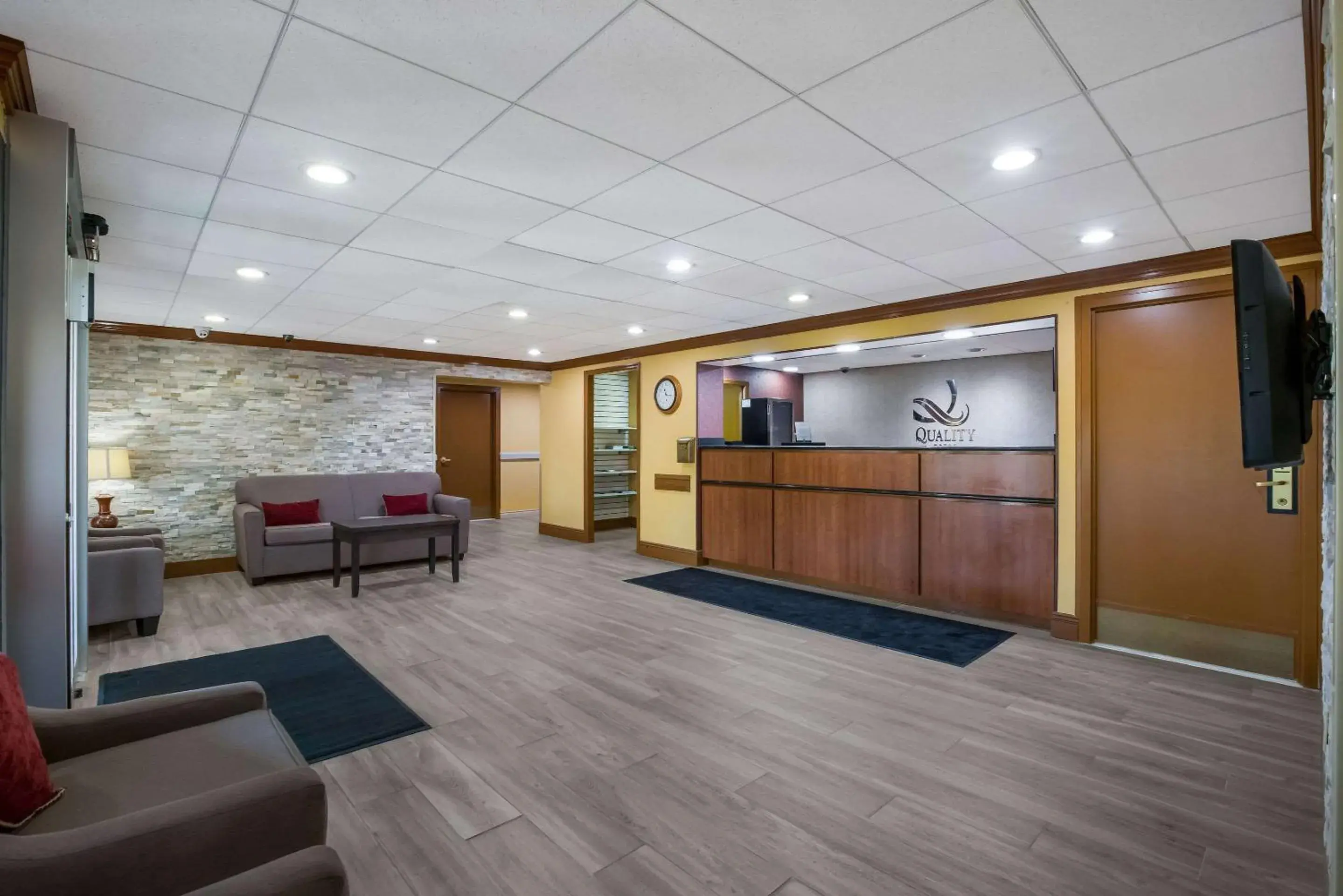 Lobby or reception in Quality Inn Near Princeton Lobby or reception in Quality Inn Near Princeton