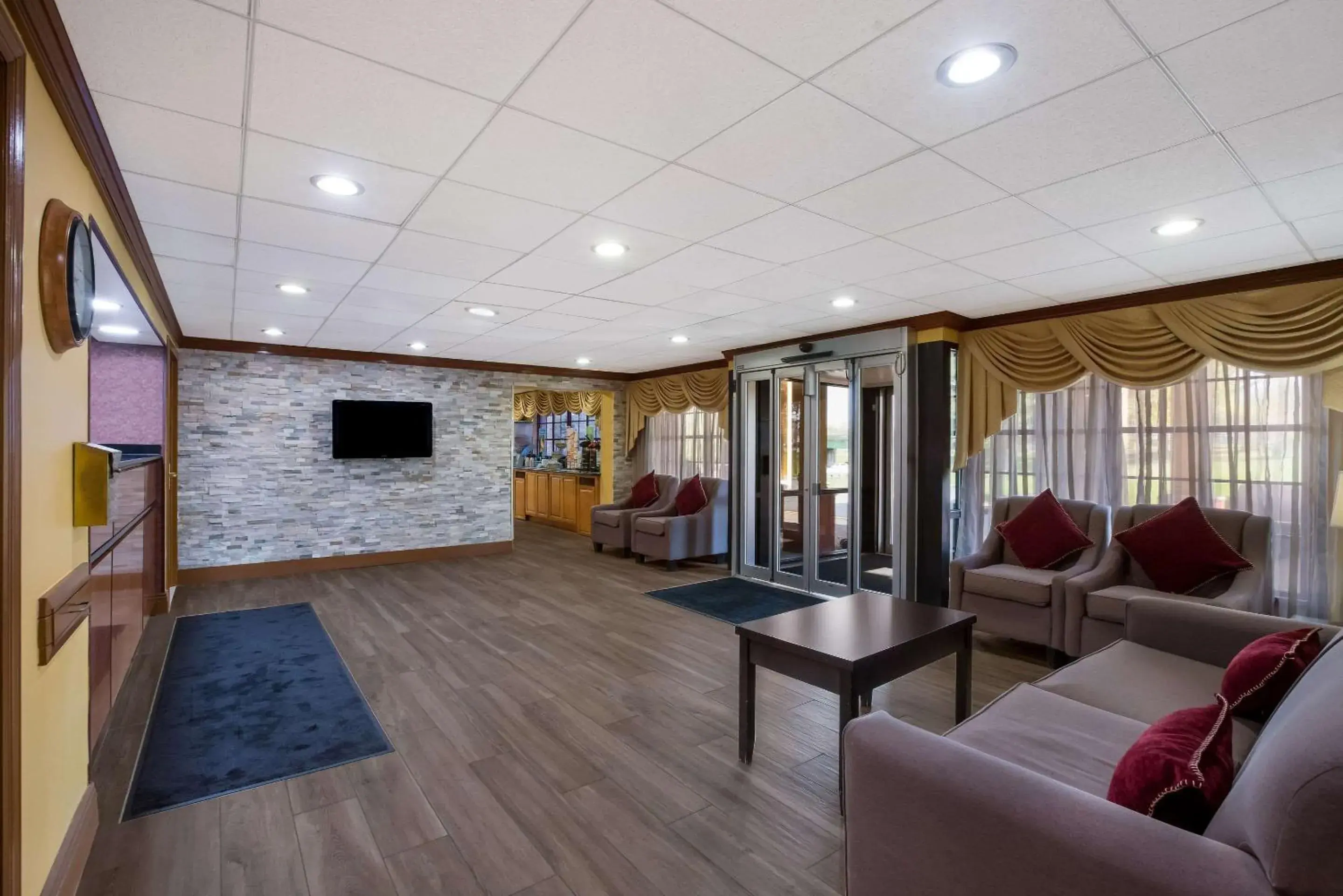 Lobby or reception in Quality Inn Near Princeton Lobby or reception in Quality Inn Near Princeton