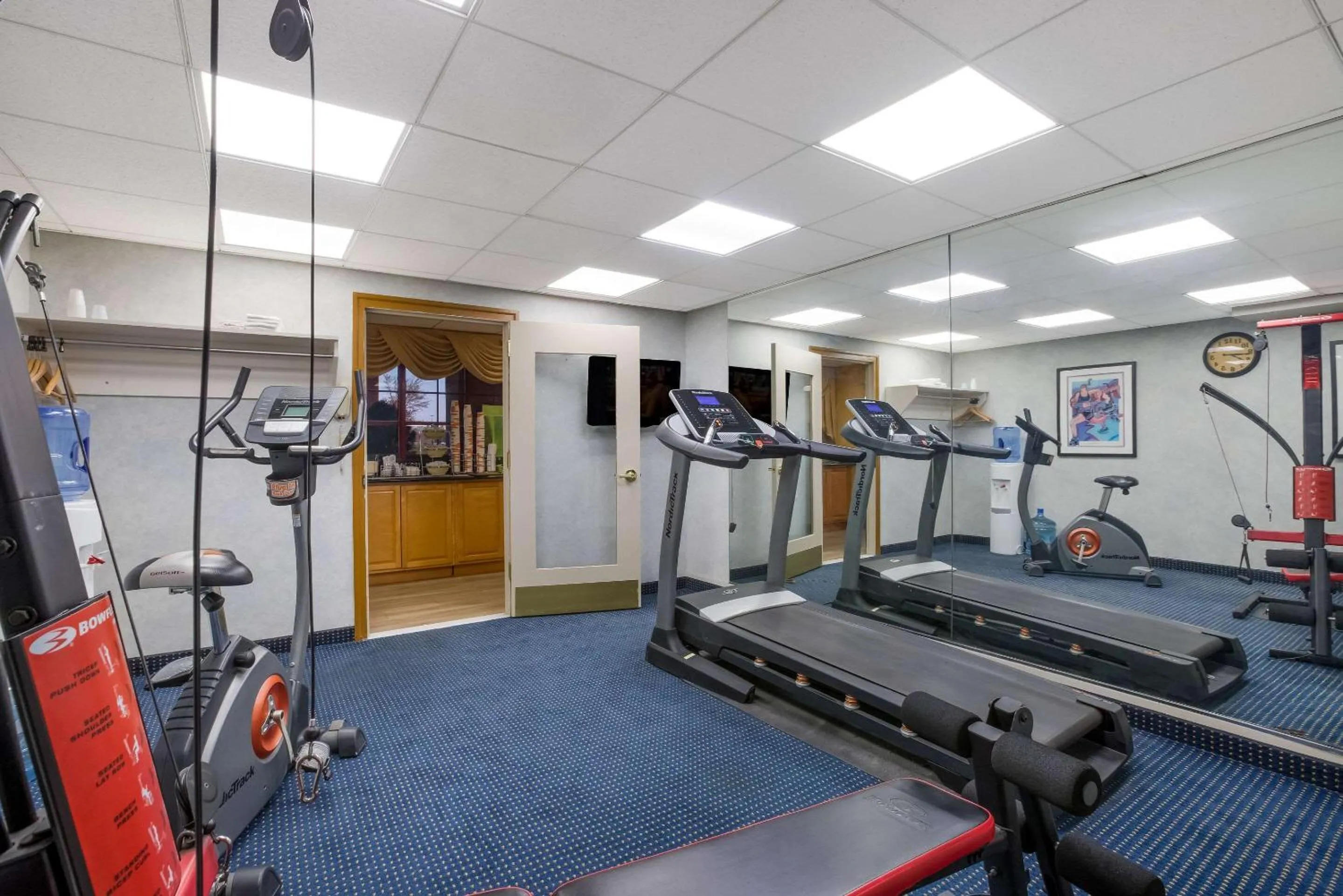 Fitness centre/facilities in Quality Inn Near Princeton