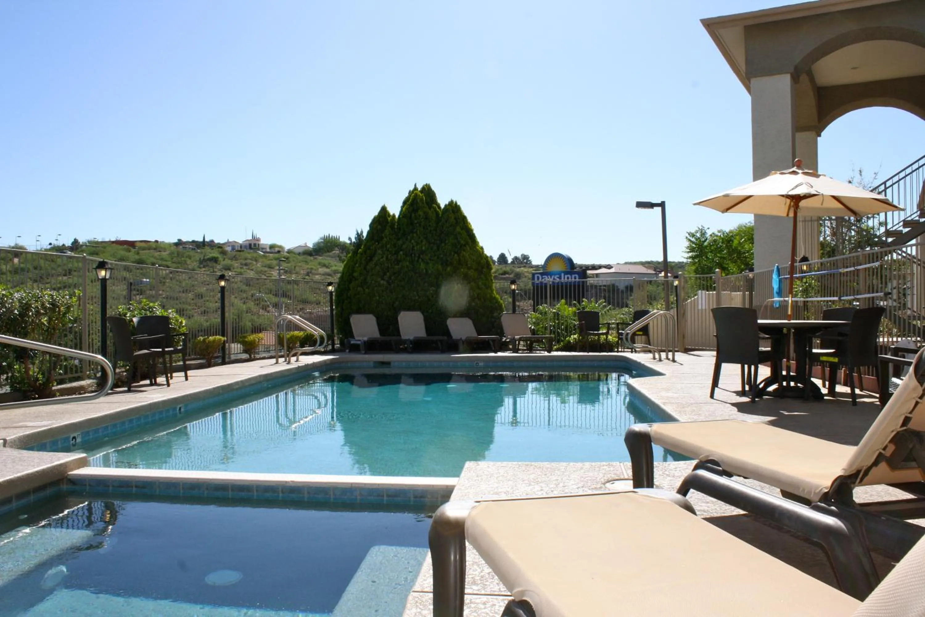 Swimming pool in Days Inn by Wyndham Globe