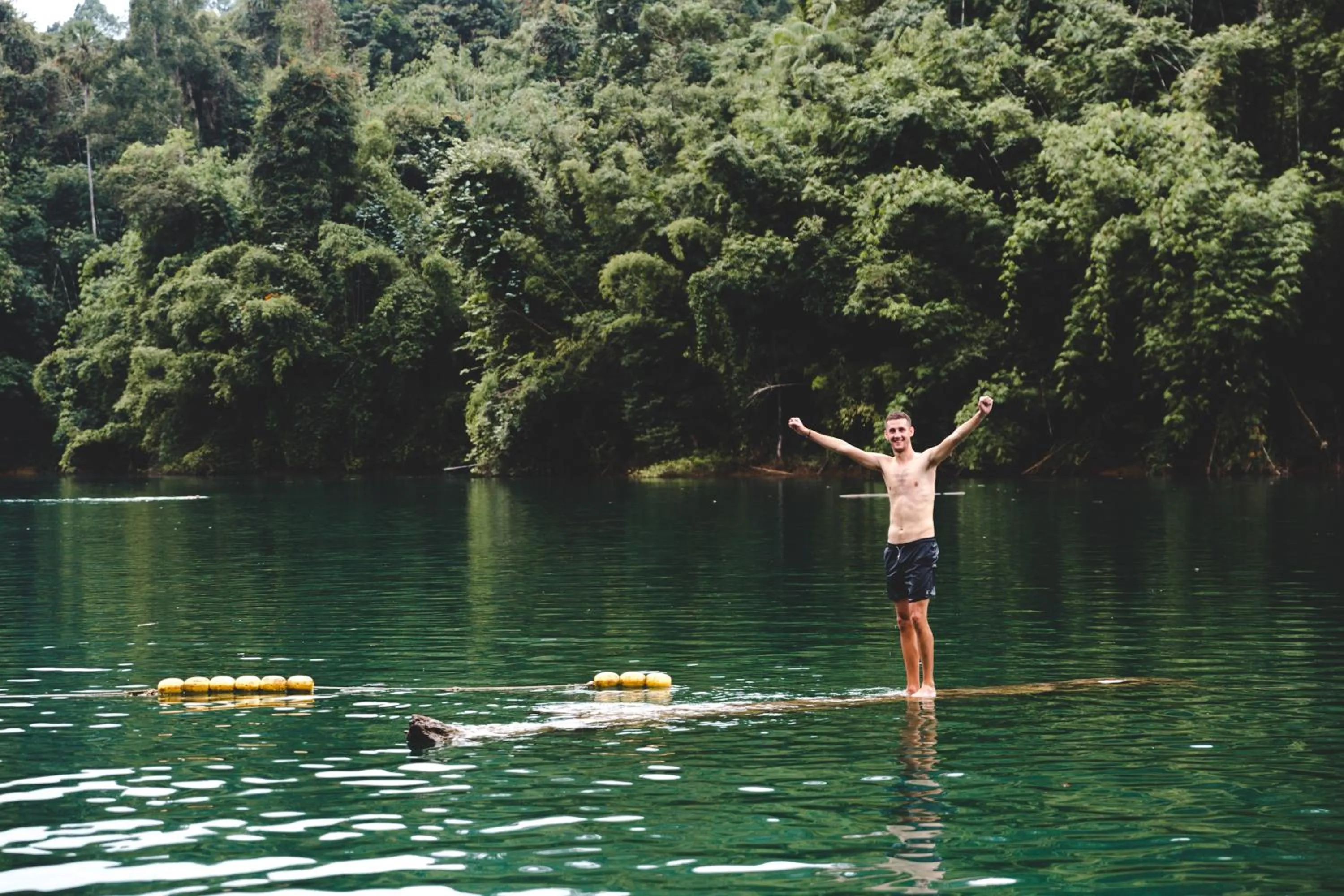 Snorkeling in Khaosok Secret Hostel