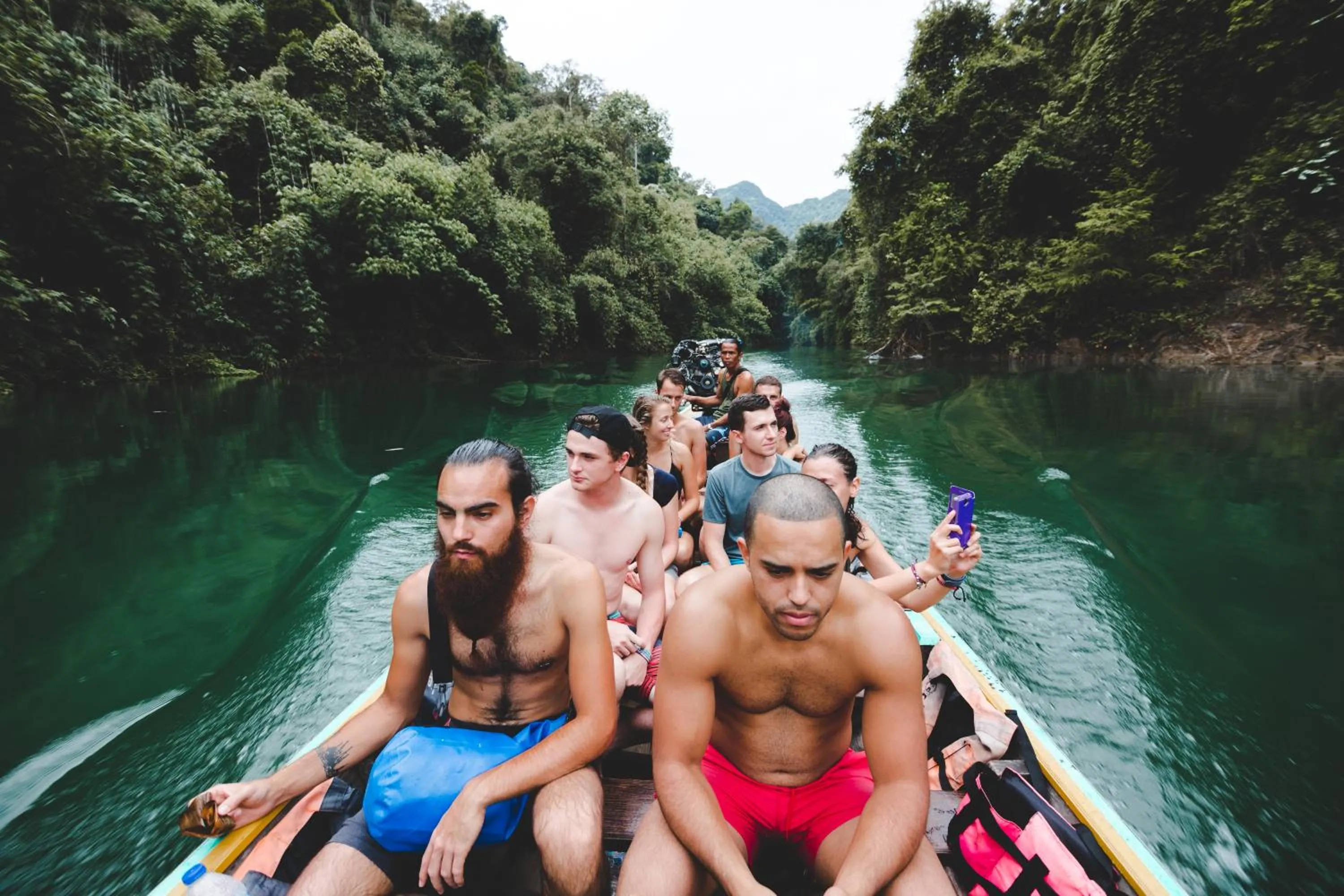 Hiking in Khaosok Secret Hostel