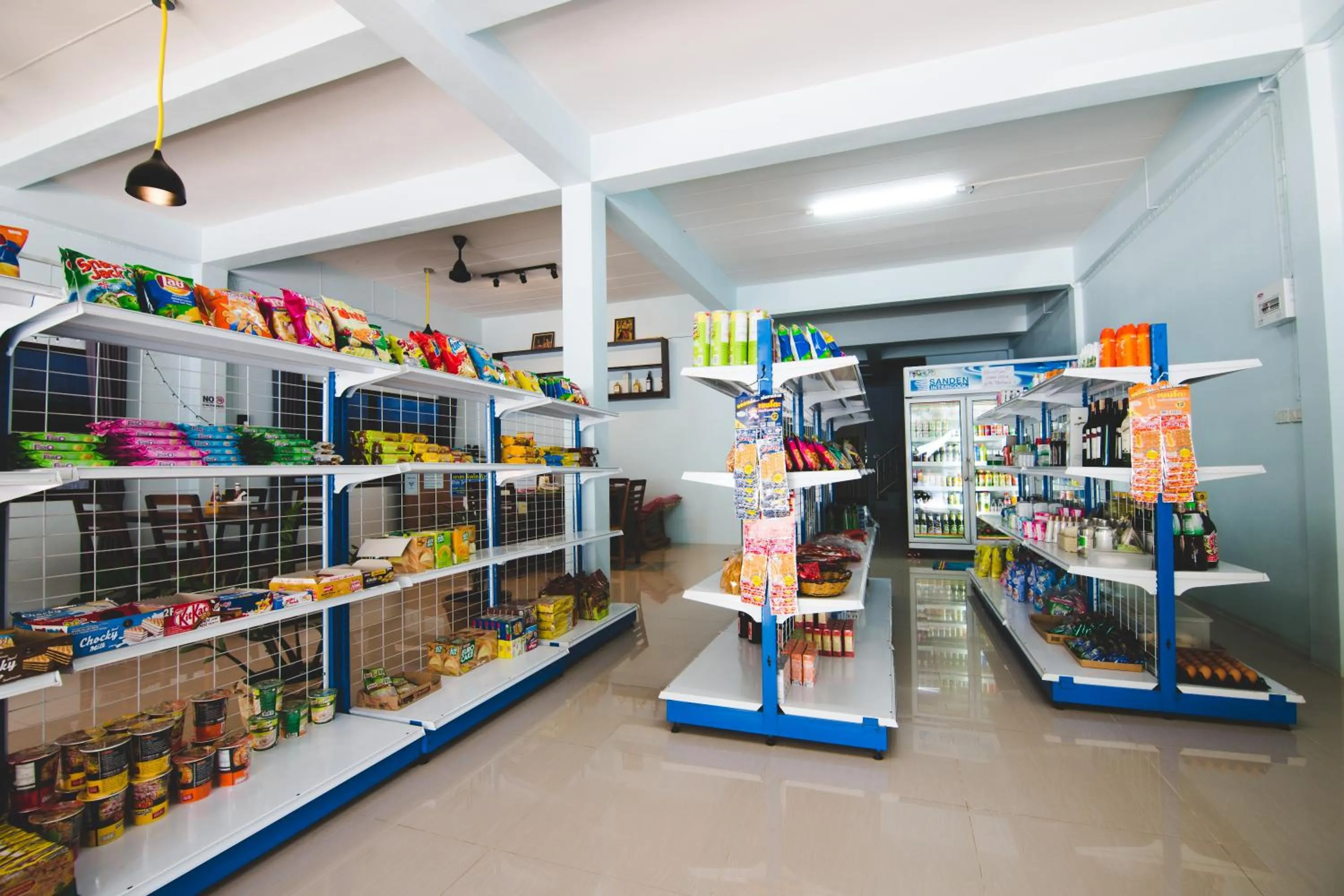 On-site shops in Khaosok Secret Hostel