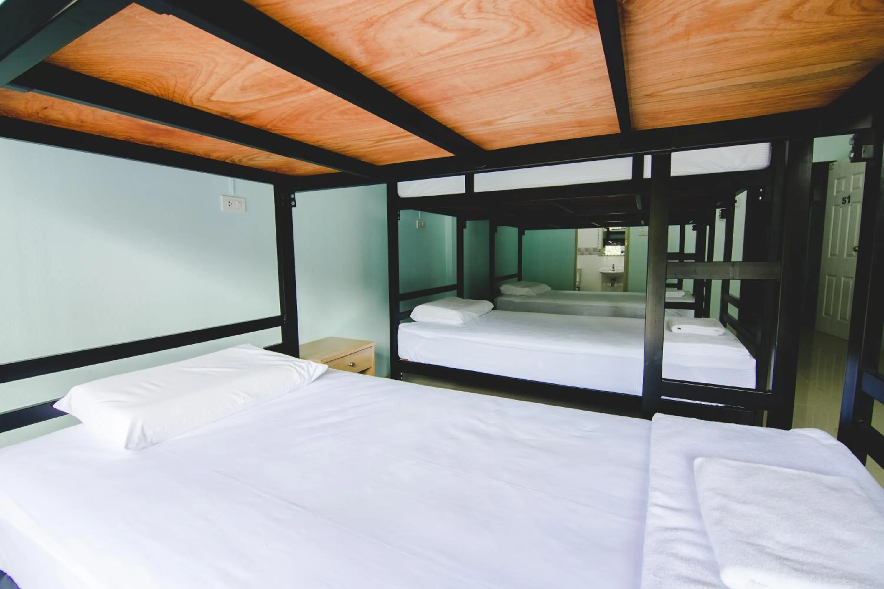 Bed in Khaosok Secret Hostel