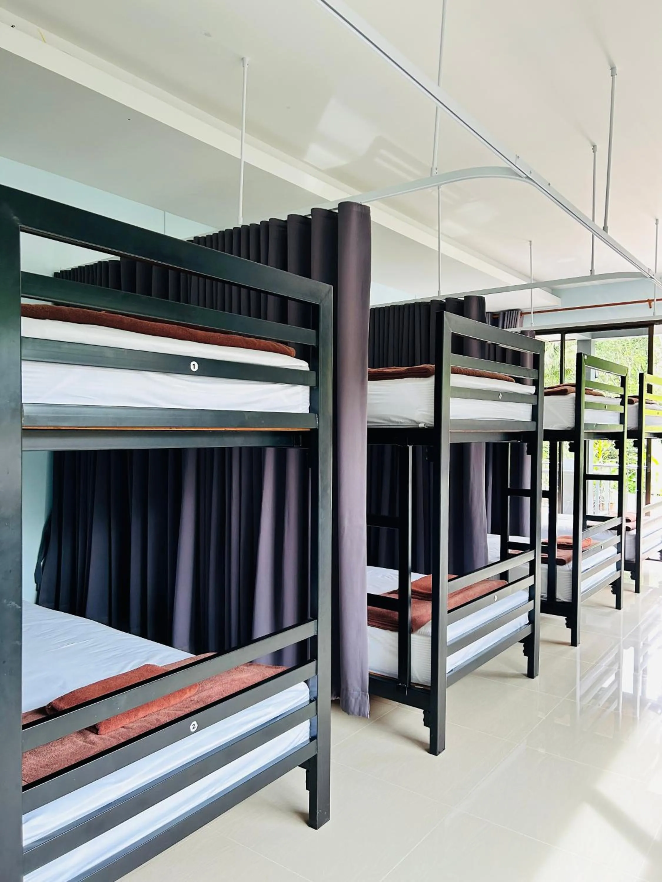 Bed in Khaosok Secret Hostel