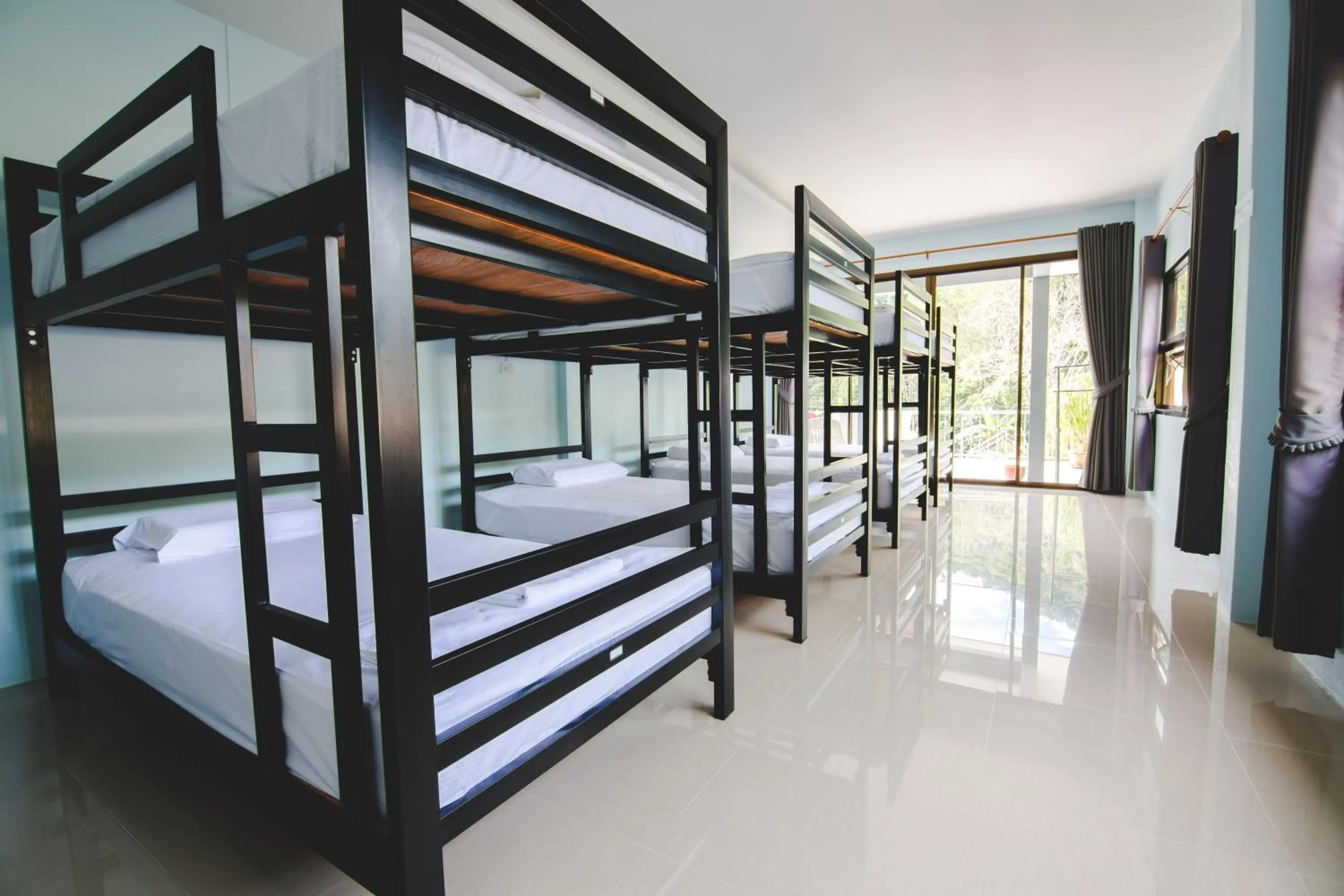 Bed in Khaosok Secret Hostel