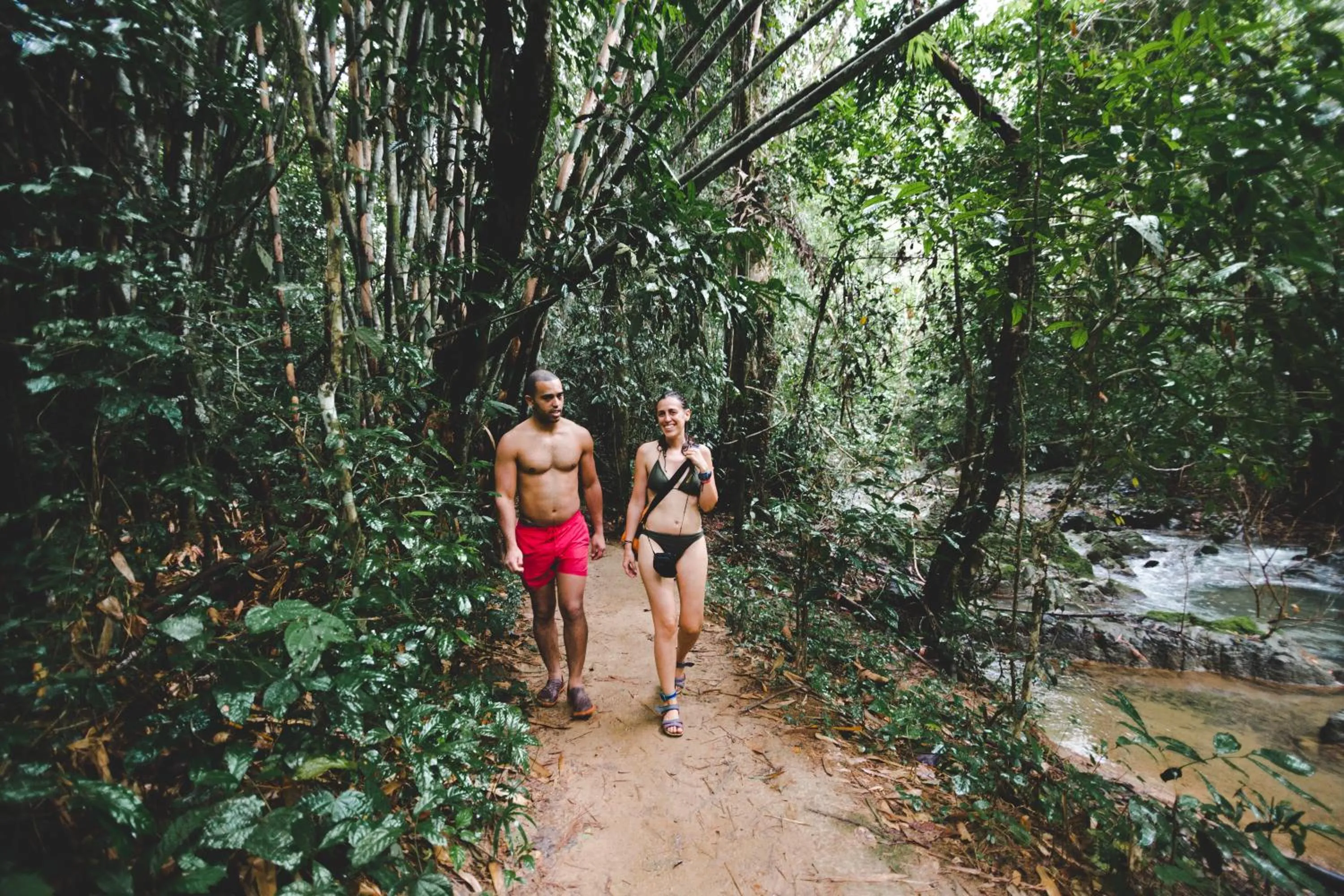 Hiking in Khaosok Secret Hostel