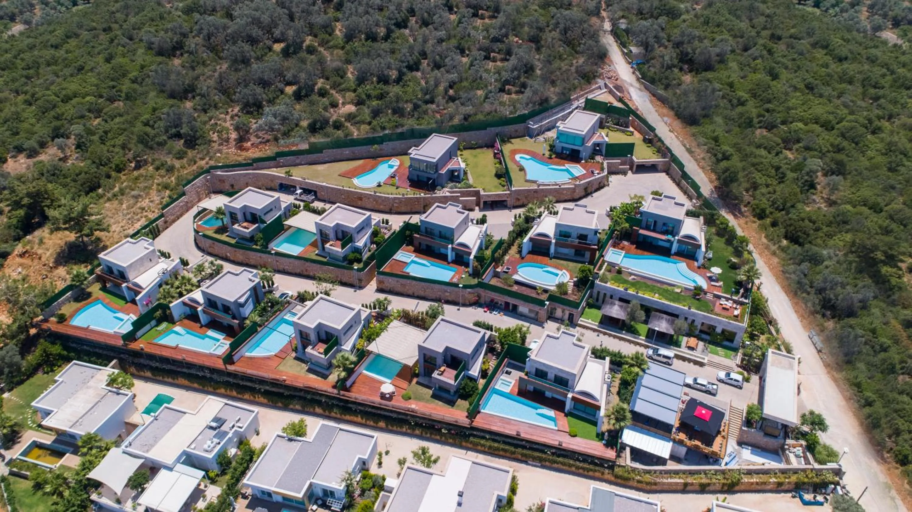 Bird's eye view in Alya Sierra Villa Hotel