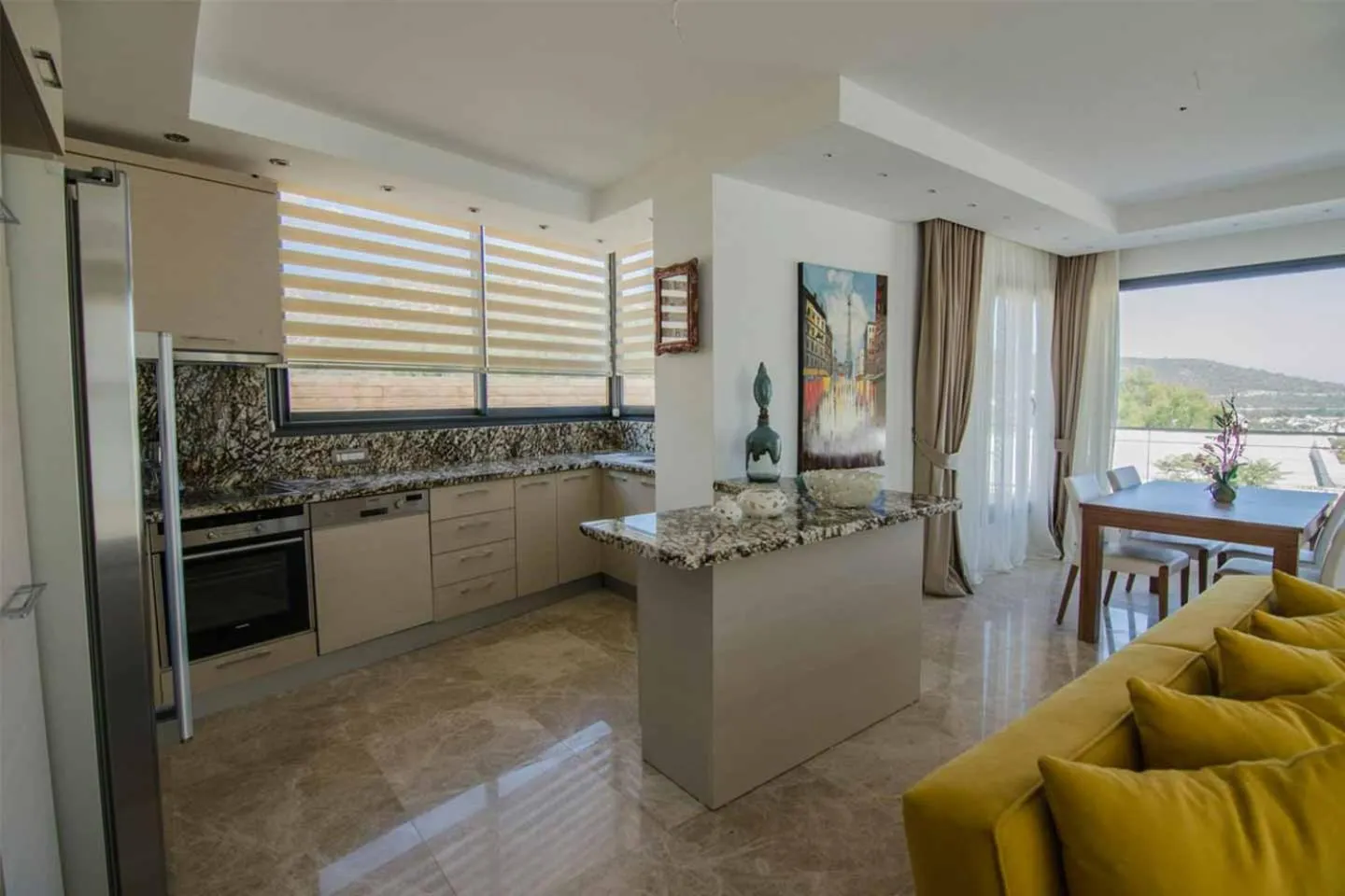 Kitchen or kitchenette in Alya Sierra Villa Hotel