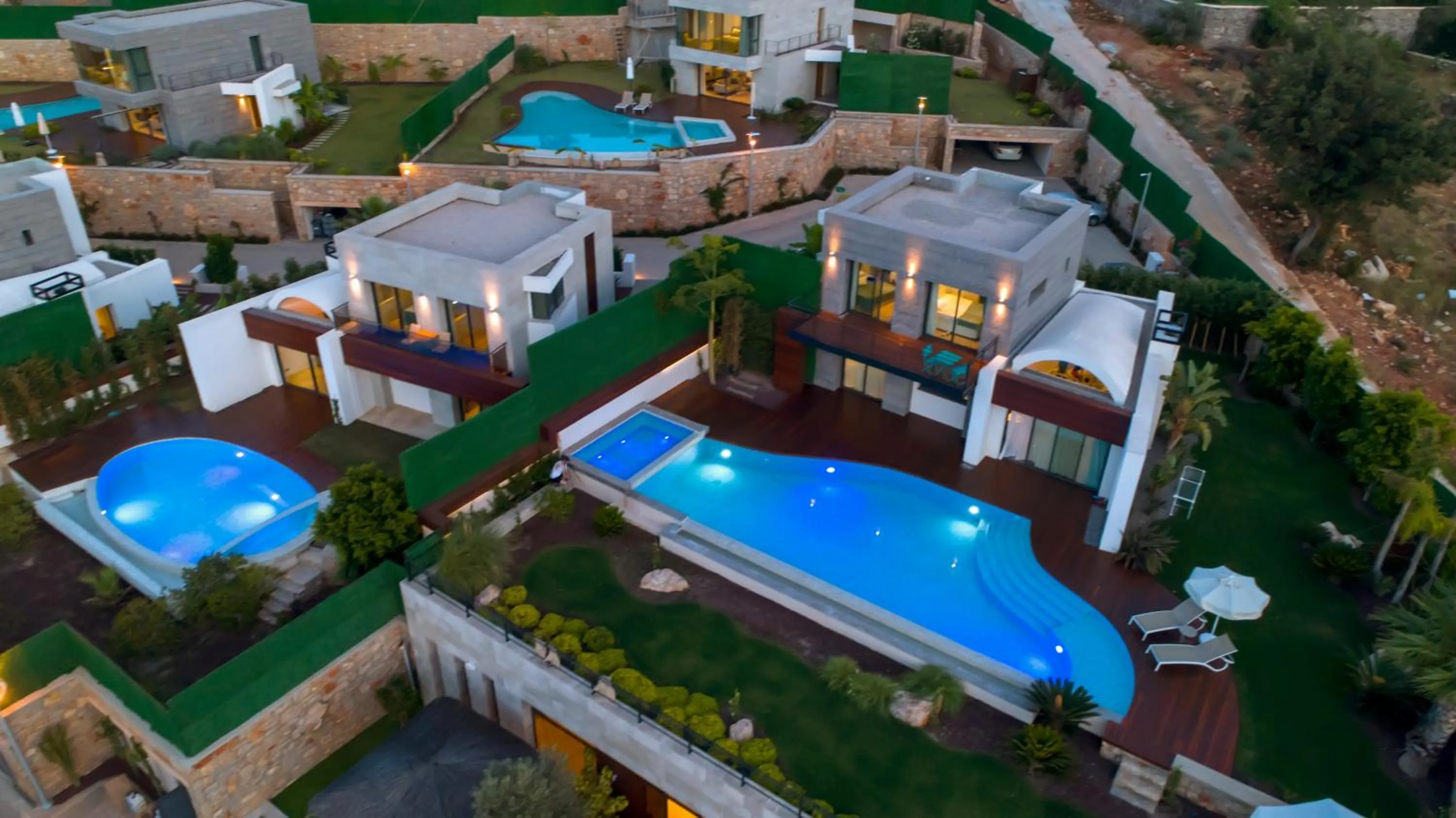 Pool view in Alya Sierra Villa Hotel