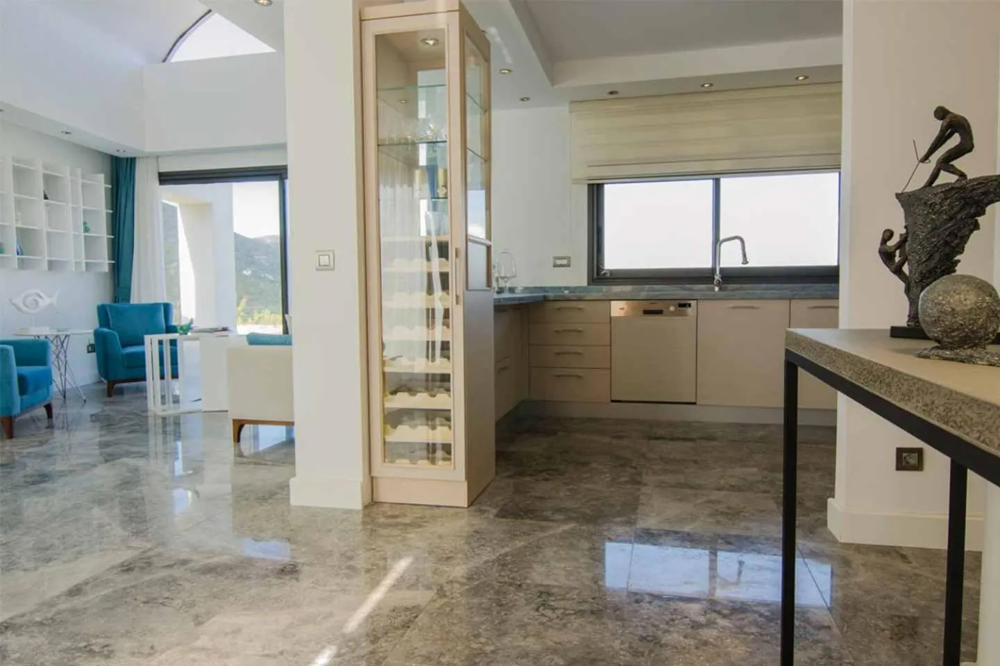 Kitchen or kitchenette in Alya Sierra Villa Hotel