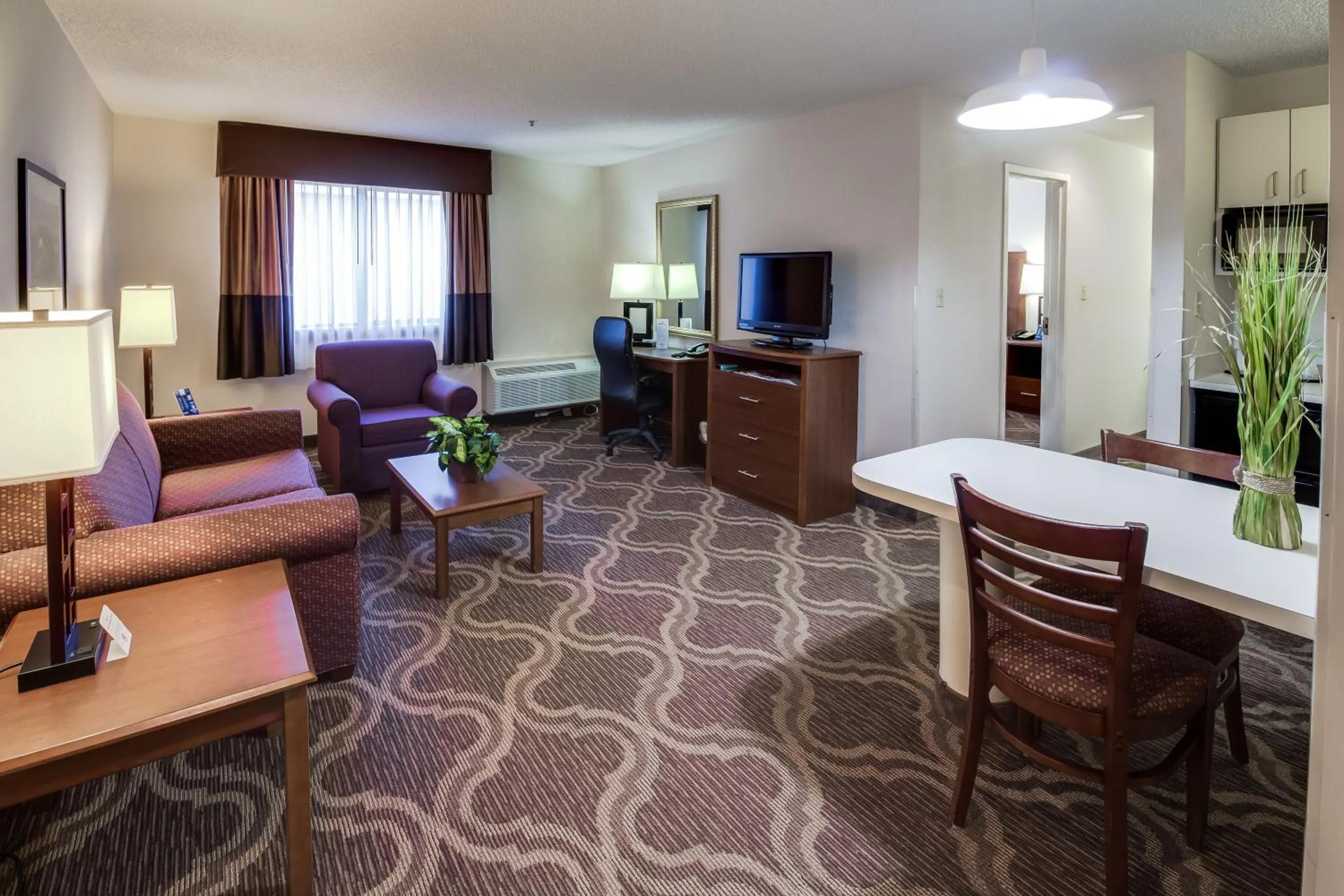 Living room in Ashmore Inn and Suites Lubbock