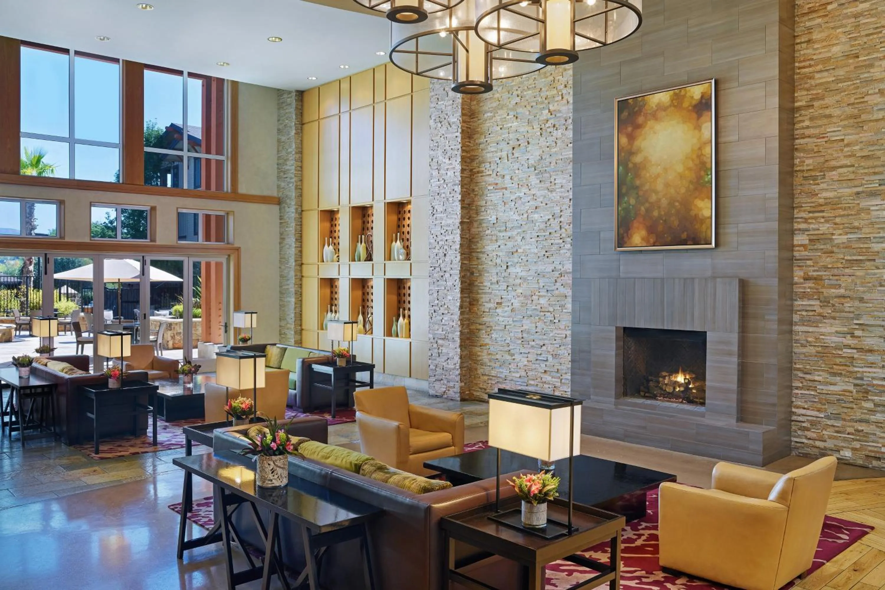 Lobby or reception in The Westin Verasa Napa