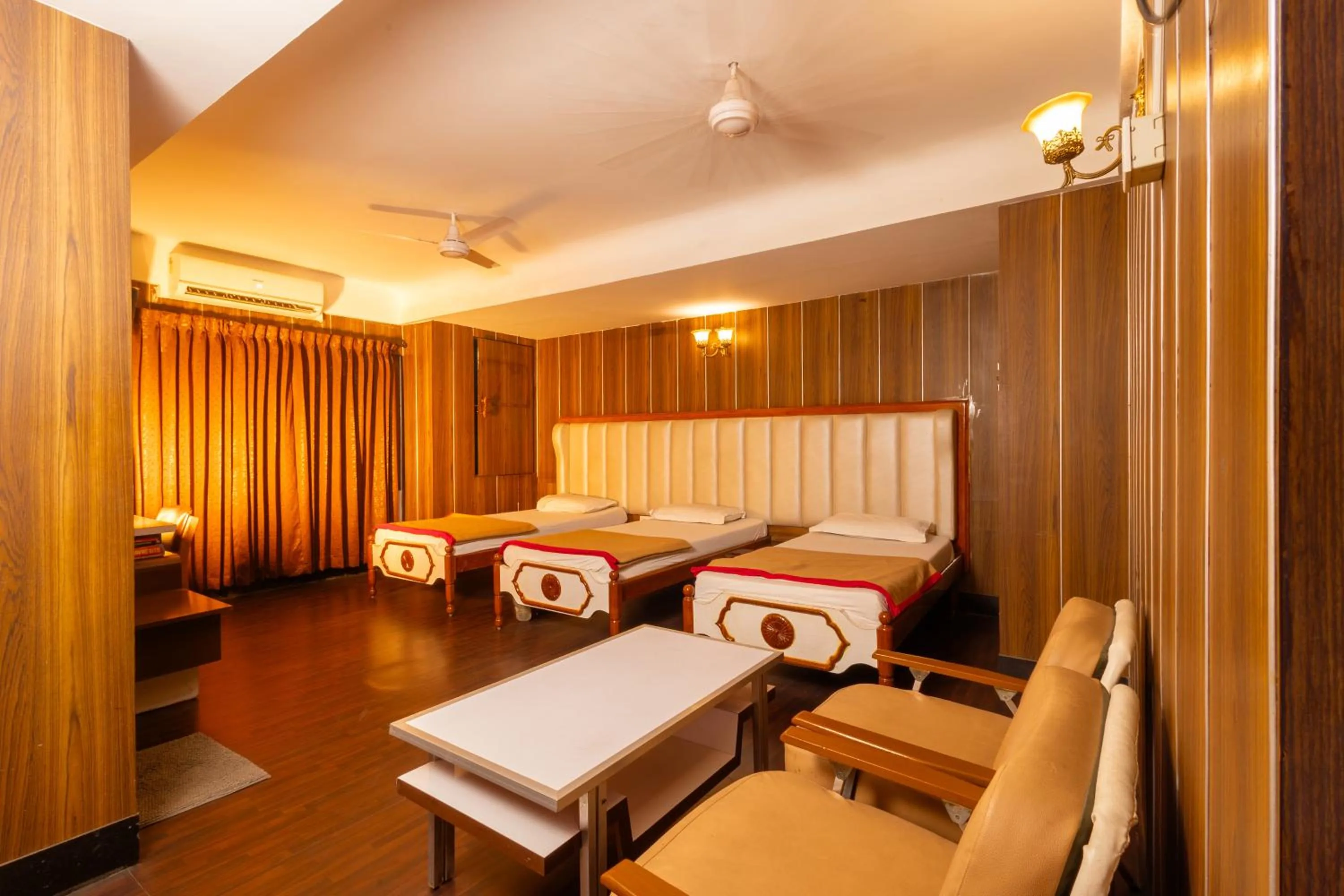 Bed in Hotel Srilakshmi