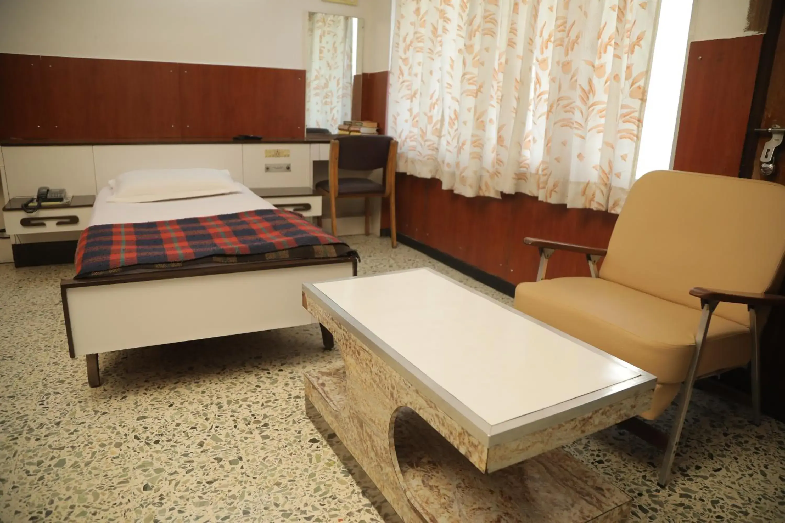 Bed in Hotel Srilakshmi Bed in Hotel Srilakshmi