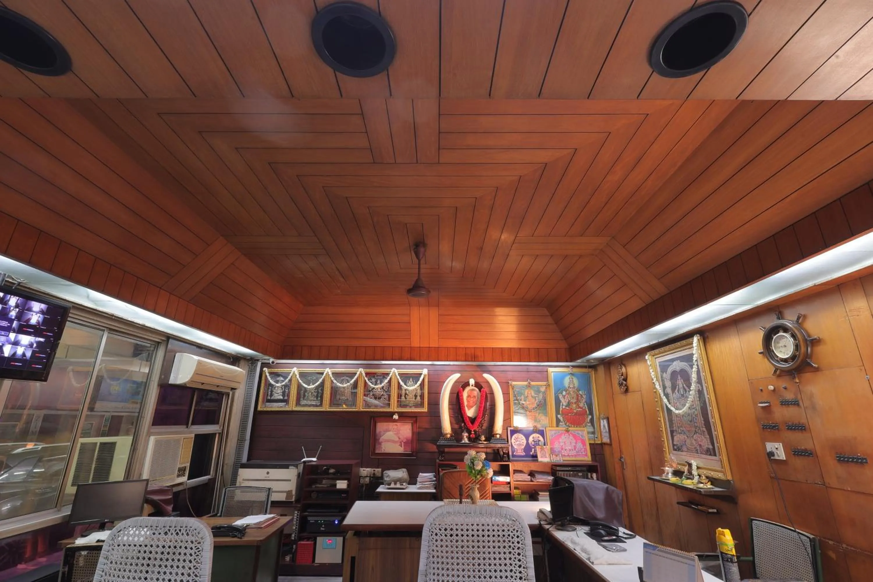 Lobby or reception in Hotel Srilakshmi