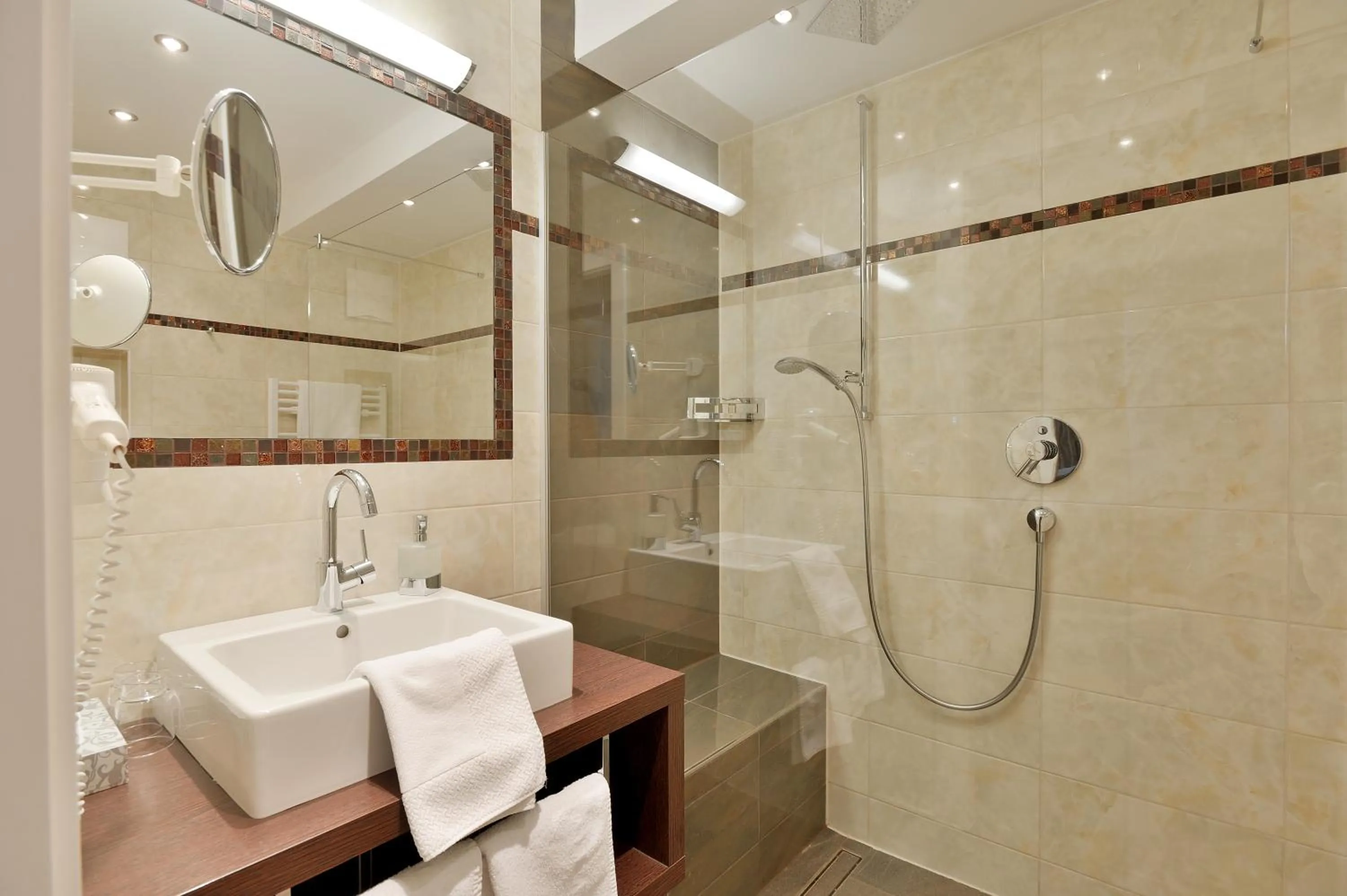 Bathroom in Hotel Eder