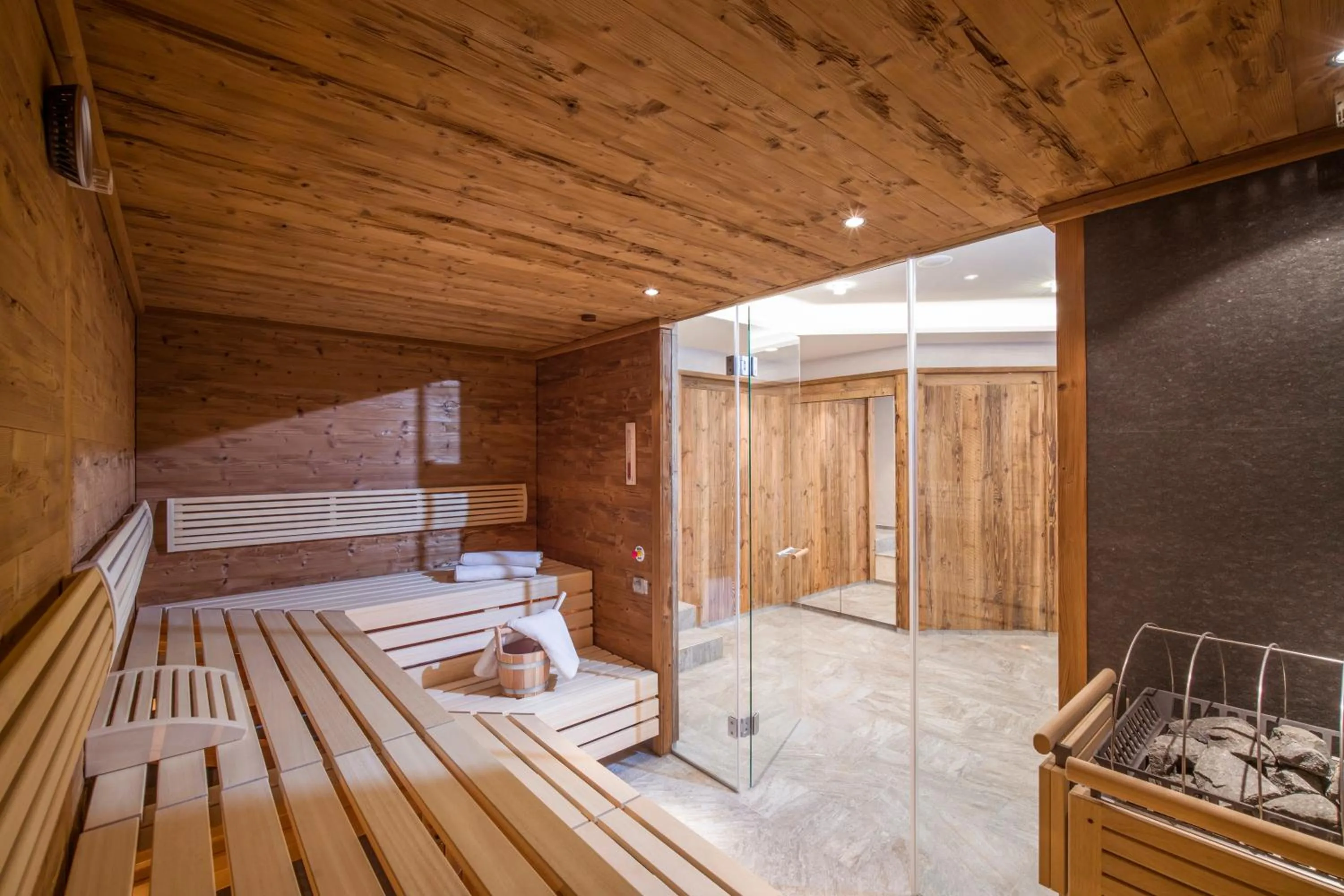 Sauna in Hotel Eder
