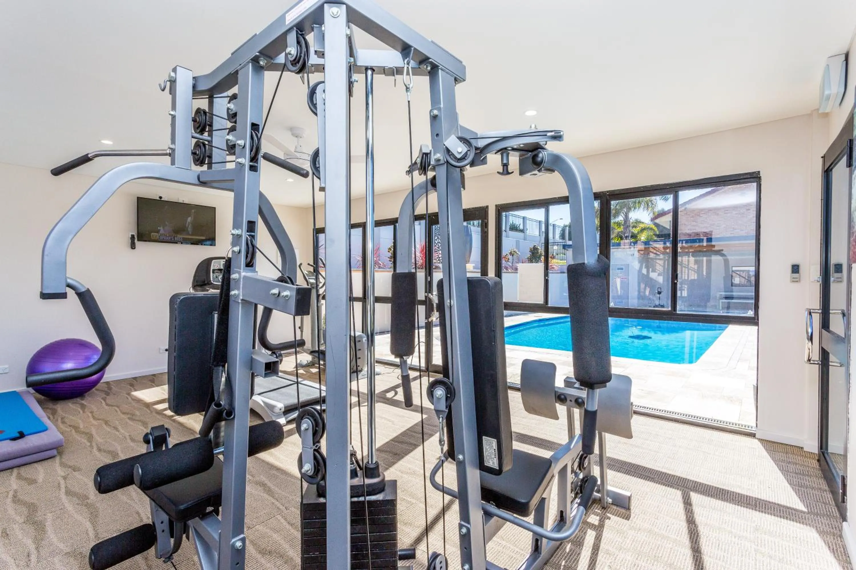 Fitness centre/facilities in Country Comfort Amity Motel