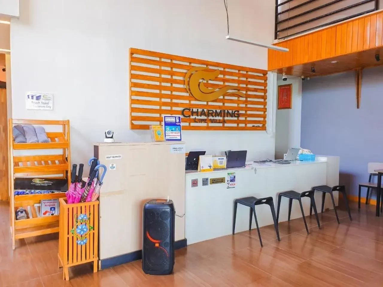 Lobby or reception in Charming Lipe Beach Resort Lobby or reception in Charming Lipe Beach Resort