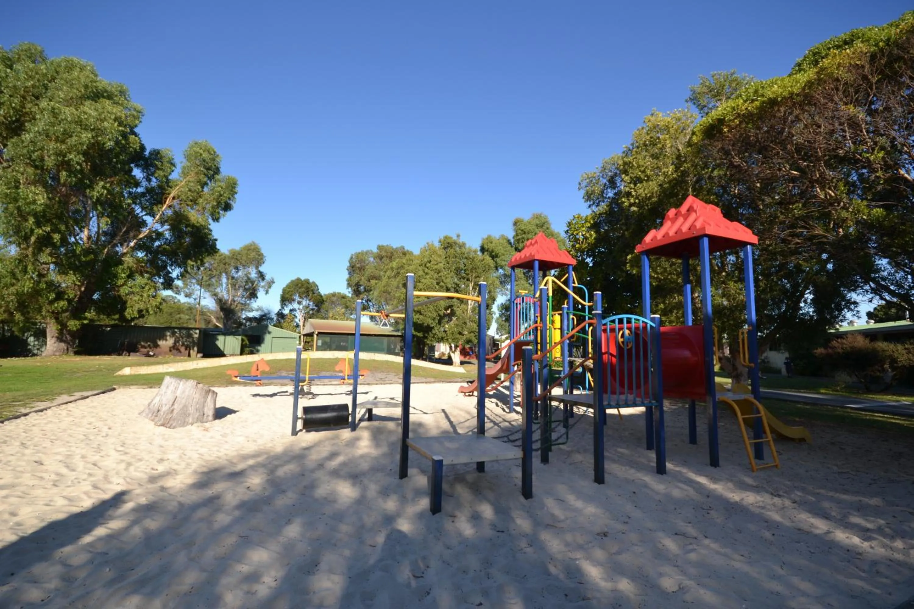 Children play ground in Albany Holiday Park